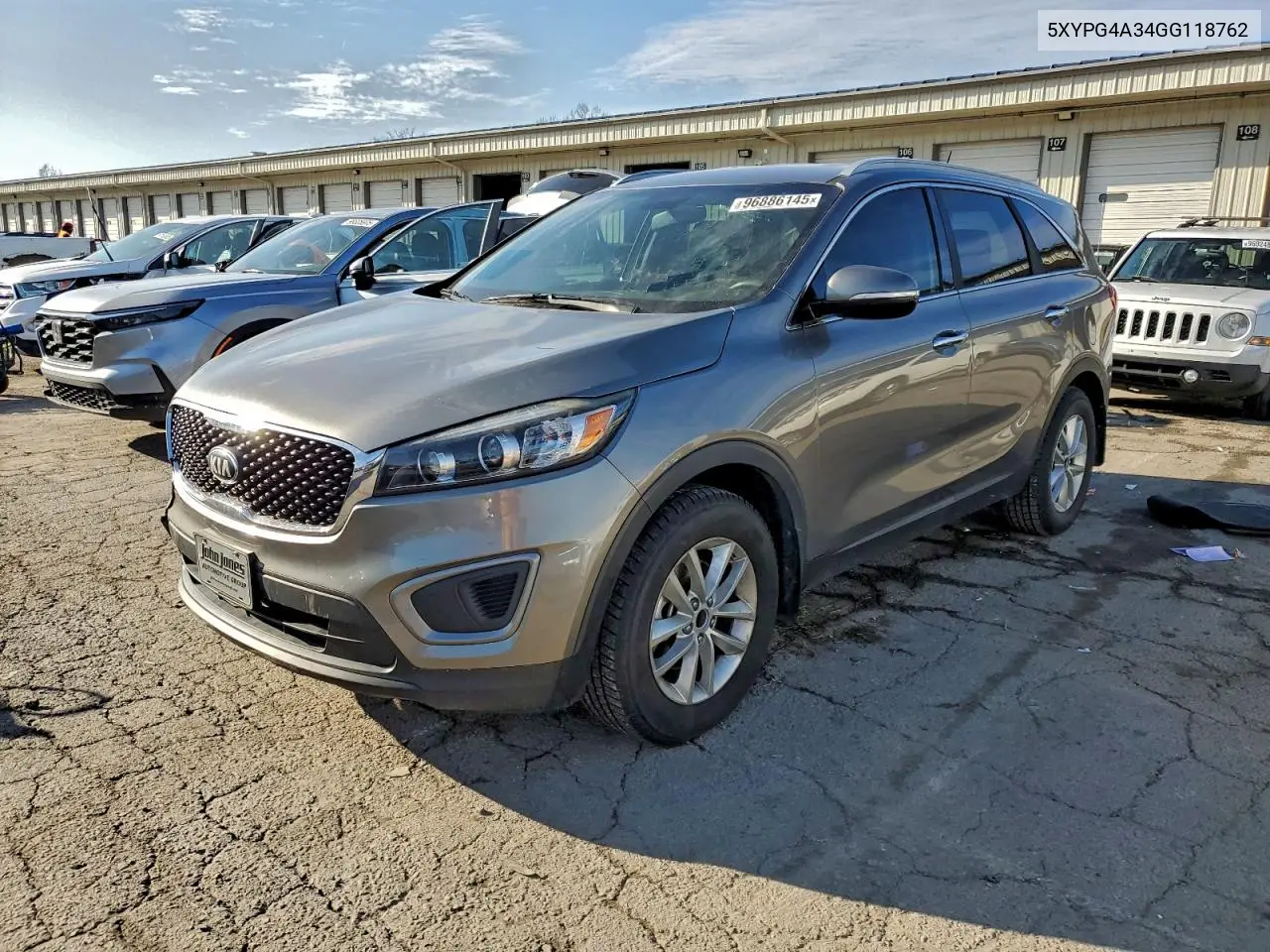 5XYPG4A34GG118762 2016 Kia Sorento Lx