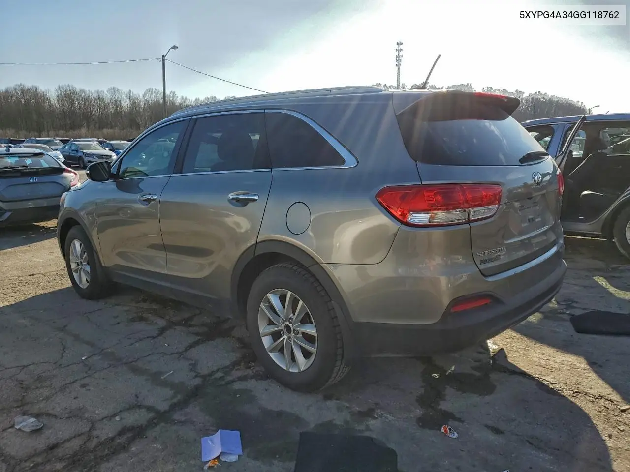5XYPG4A34GG118762 2016 Kia Sorento Lx