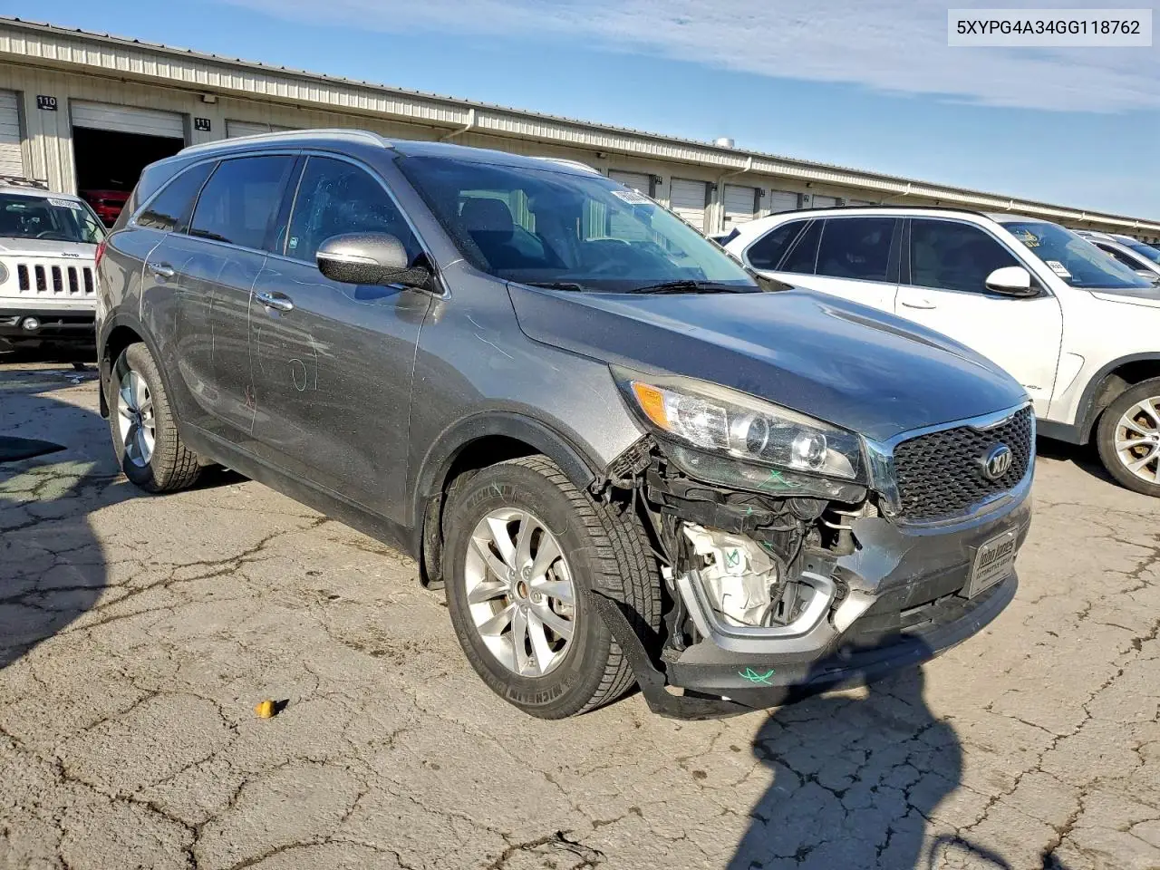 5XYPG4A34GG118762 2016 Kia Sorento Lx