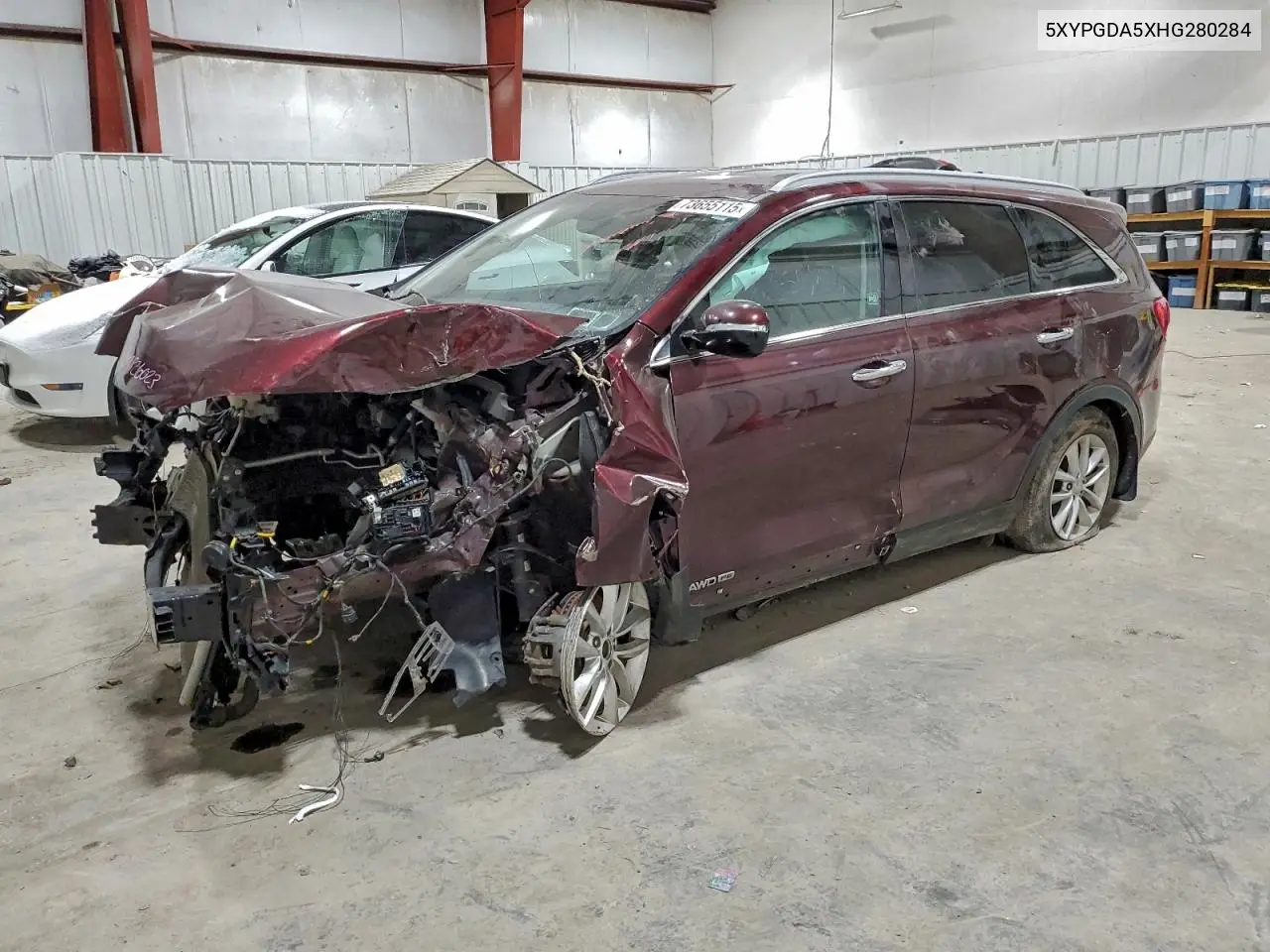 5XYPGDA5XHG280284 2017 Kia Sorento Lx