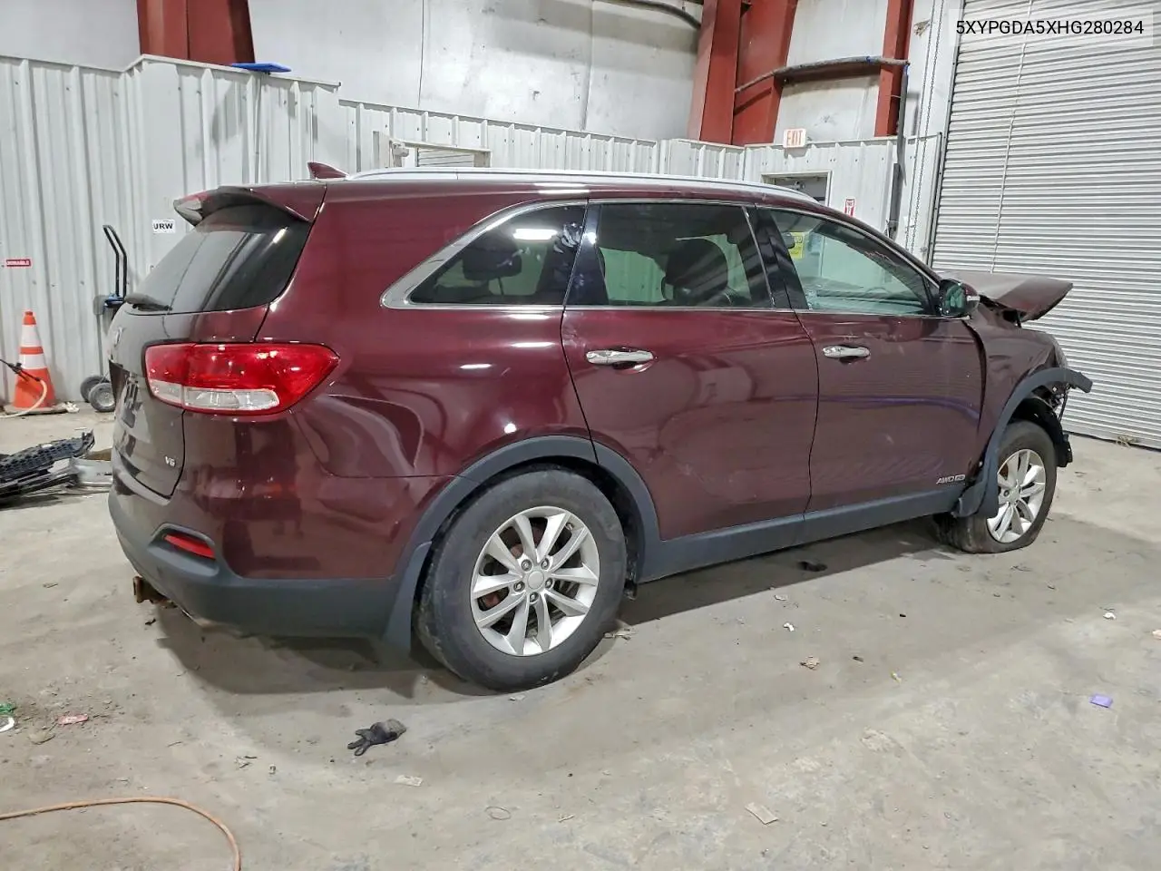 5XYPGDA5XHG280284 2017 Kia Sorento Lx