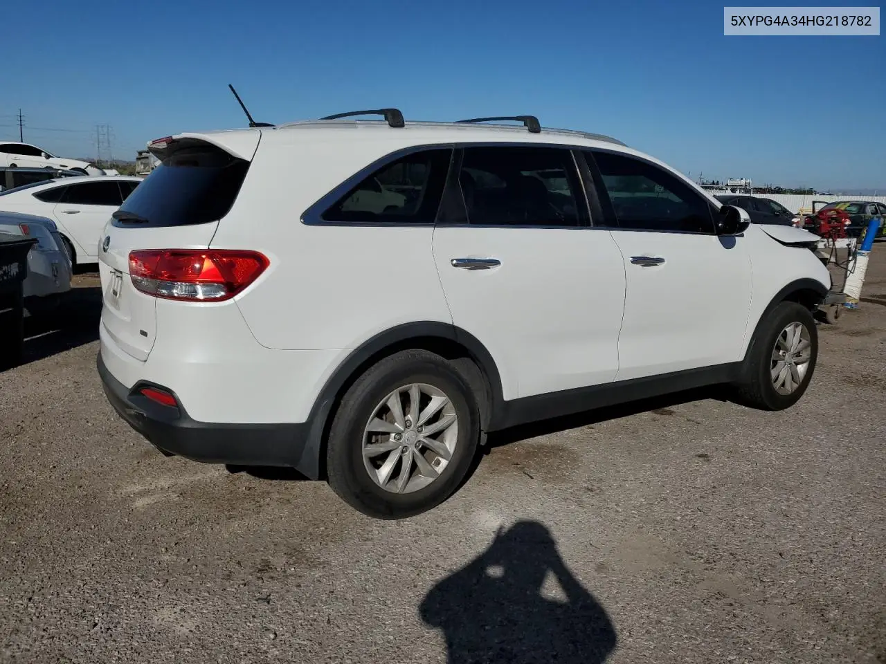 5XYPG4A34HG218782 2017 Kia Sorento Lx