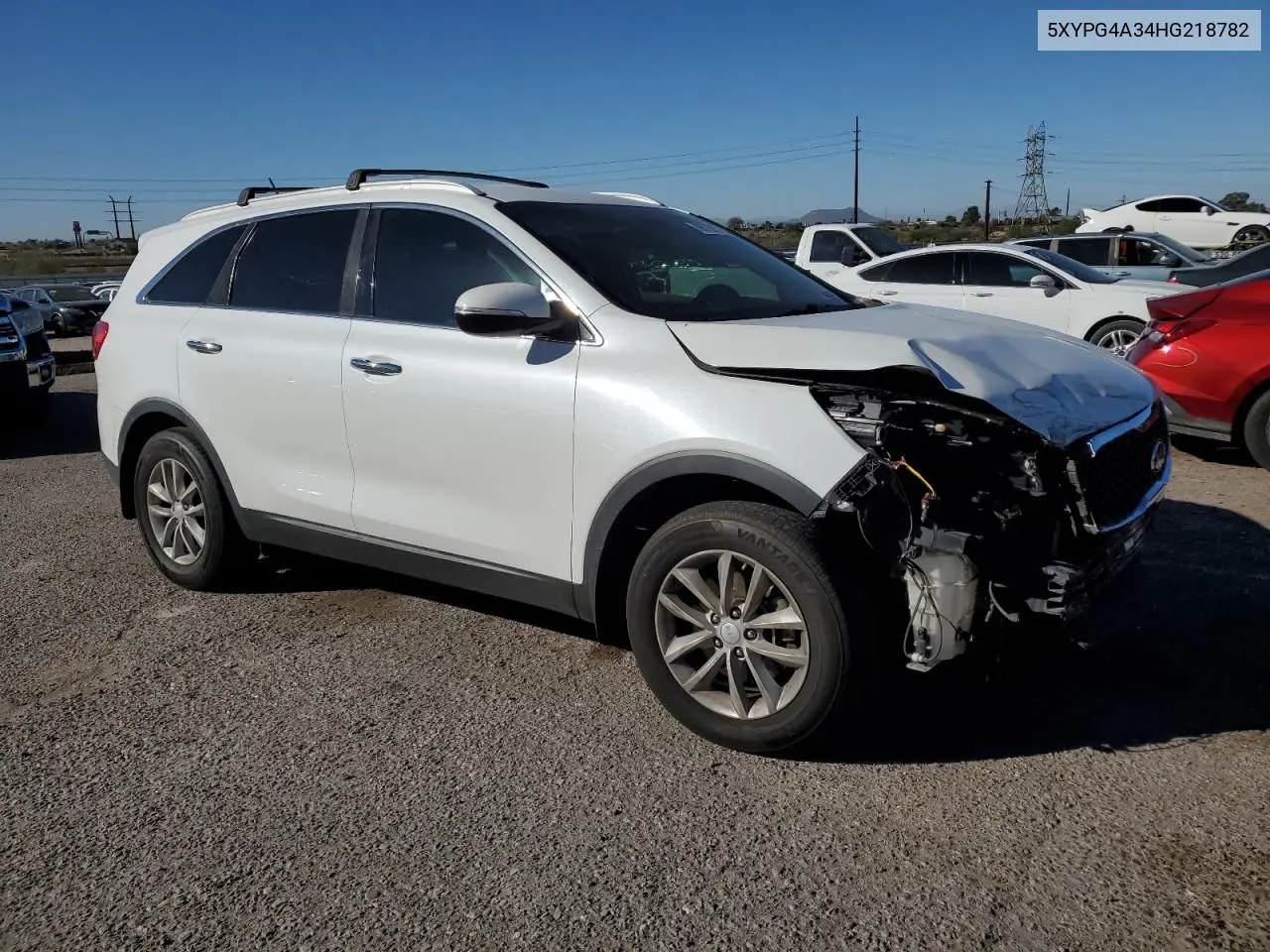5XYPG4A34HG218782 2017 Kia Sorento Lx