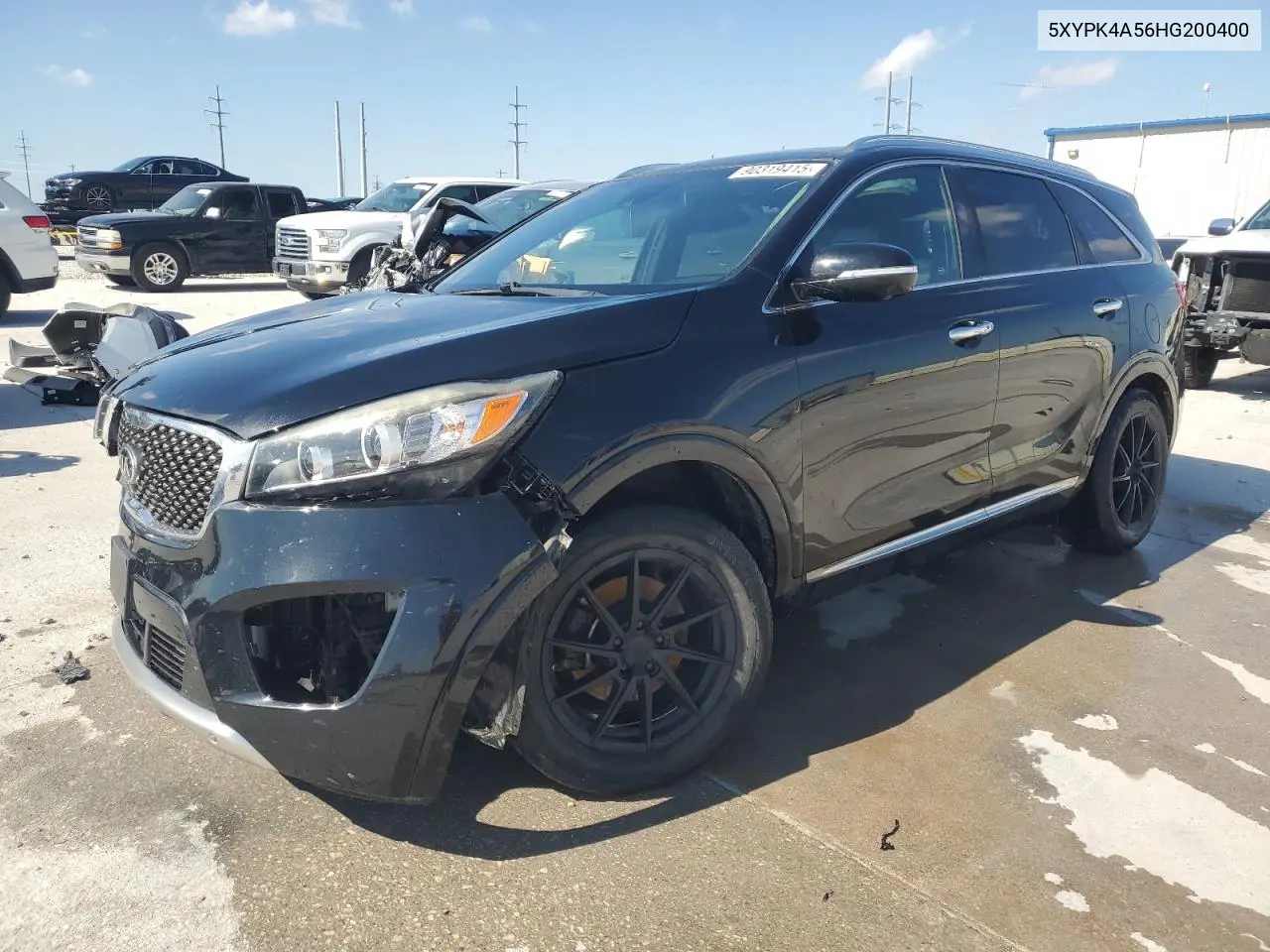5XYPK4A56HG200400 2017 Kia Sorento Sx