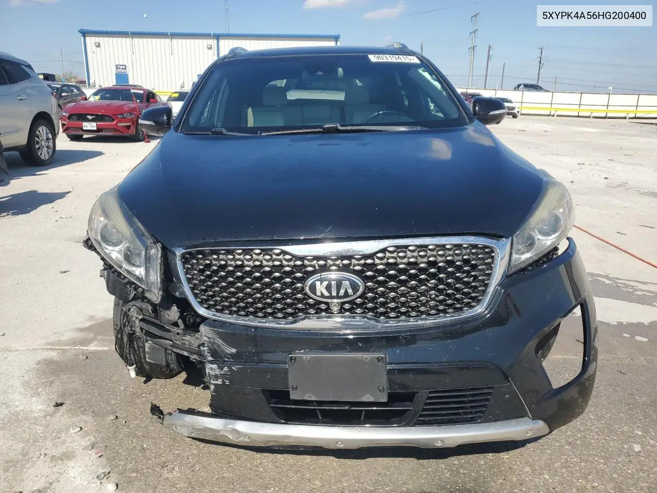 5XYPK4A56HG200400 2017 Kia Sorento Sx