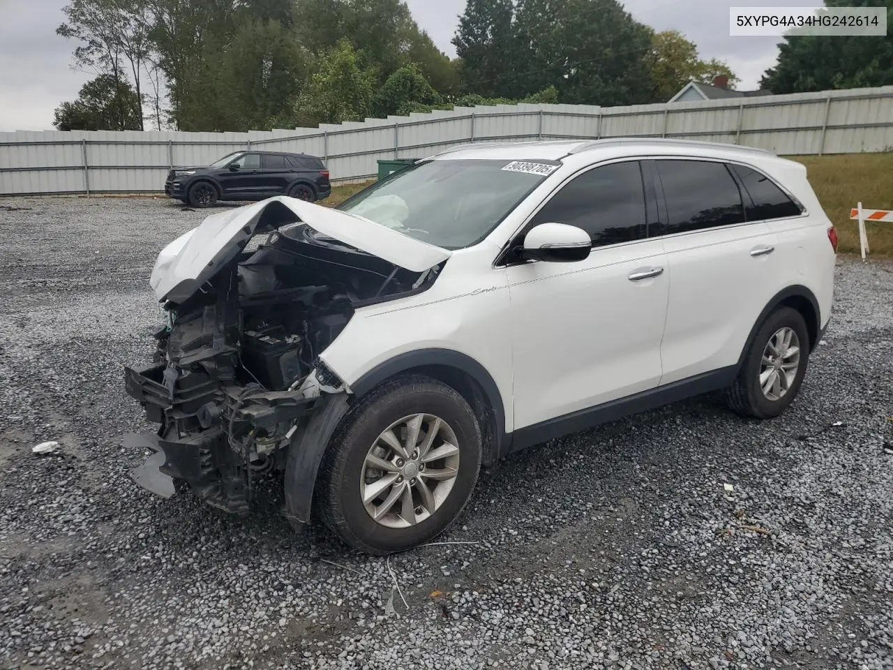 5XYPG4A34HG242614 2017 Kia Sorento Lx