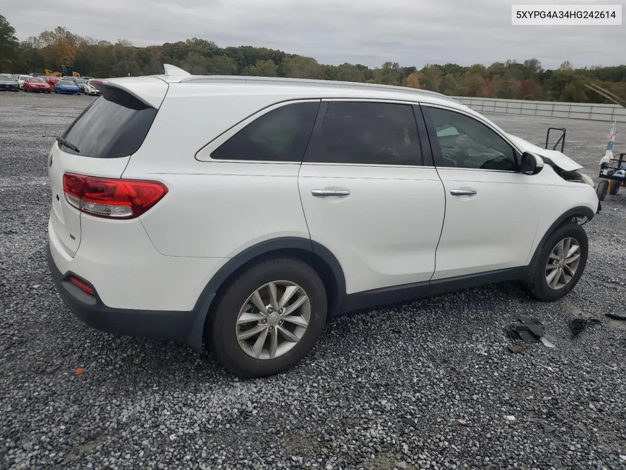 5XYPG4A34HG242614 2017 Kia Sorento Lx