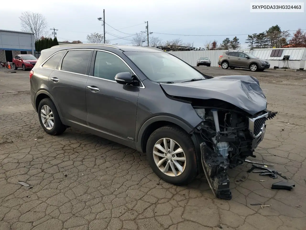 5XYPGDA33HG324463 2017 Kia Sorento Lx