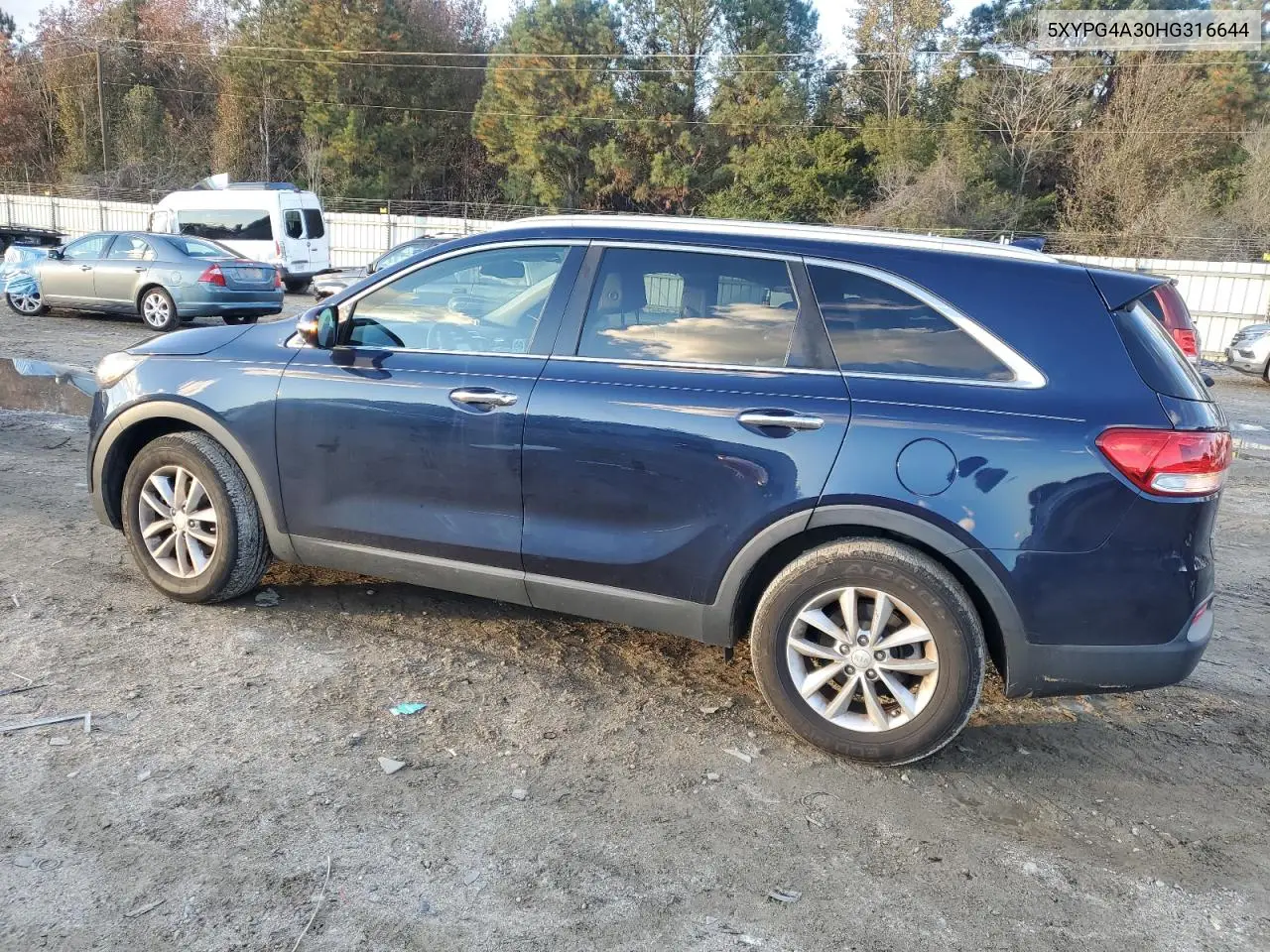 5XYPG4A30HG316644 2017 Kia Sorento Lx