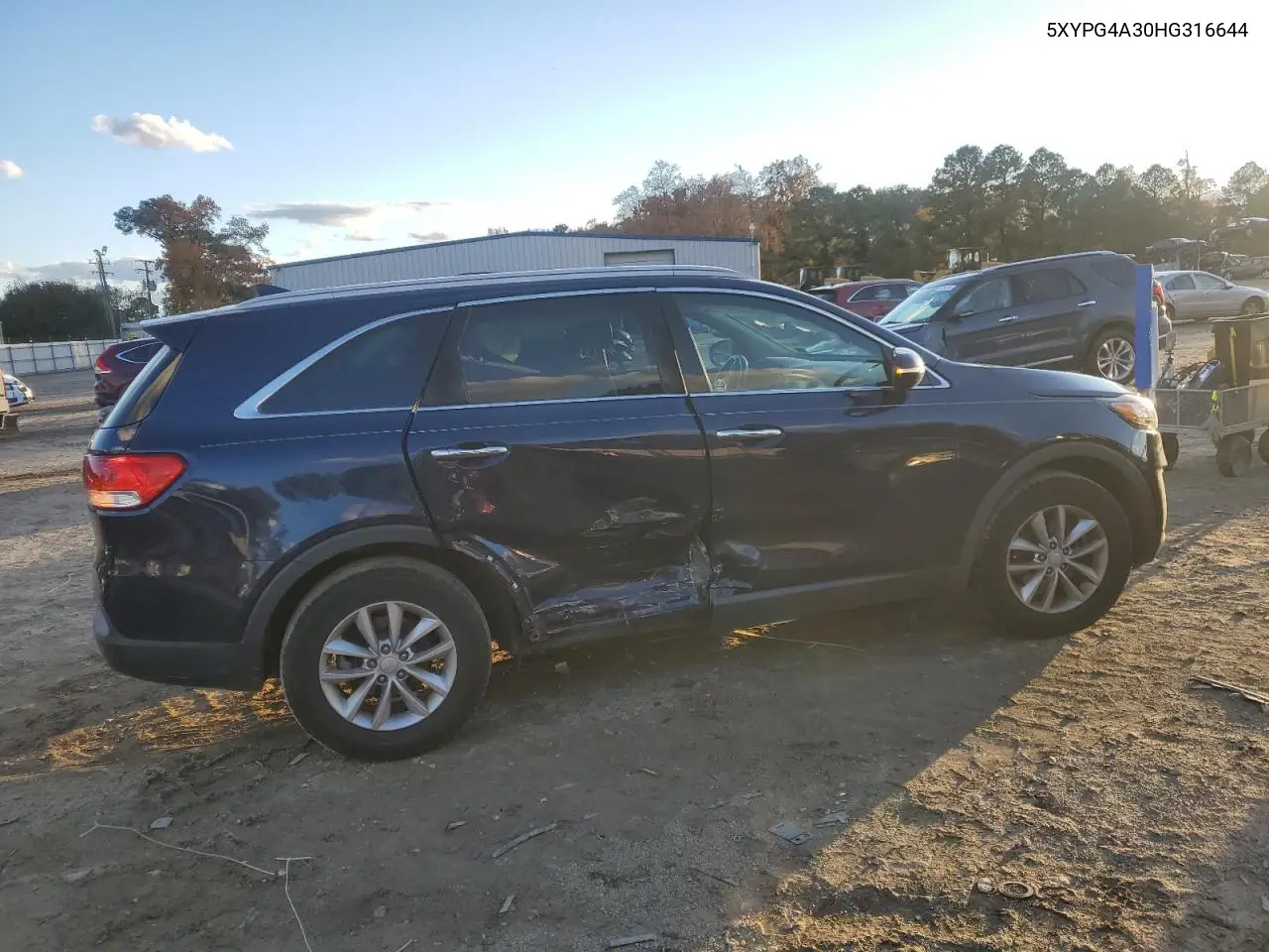 5XYPG4A30HG316644 2017 Kia Sorento Lx