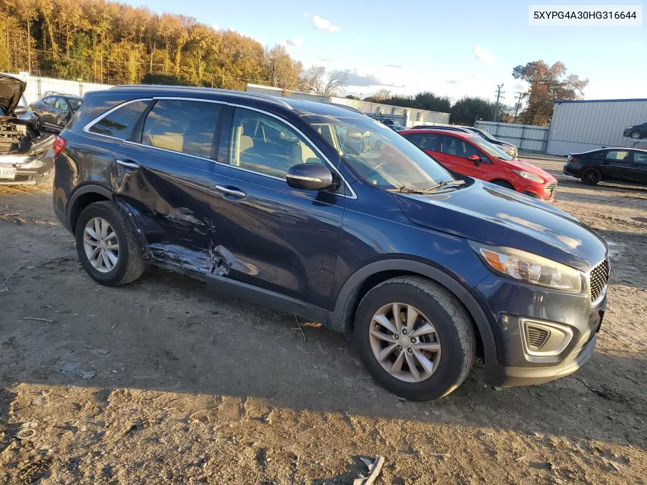 5XYPG4A30HG316644 2017 Kia Sorento Lx