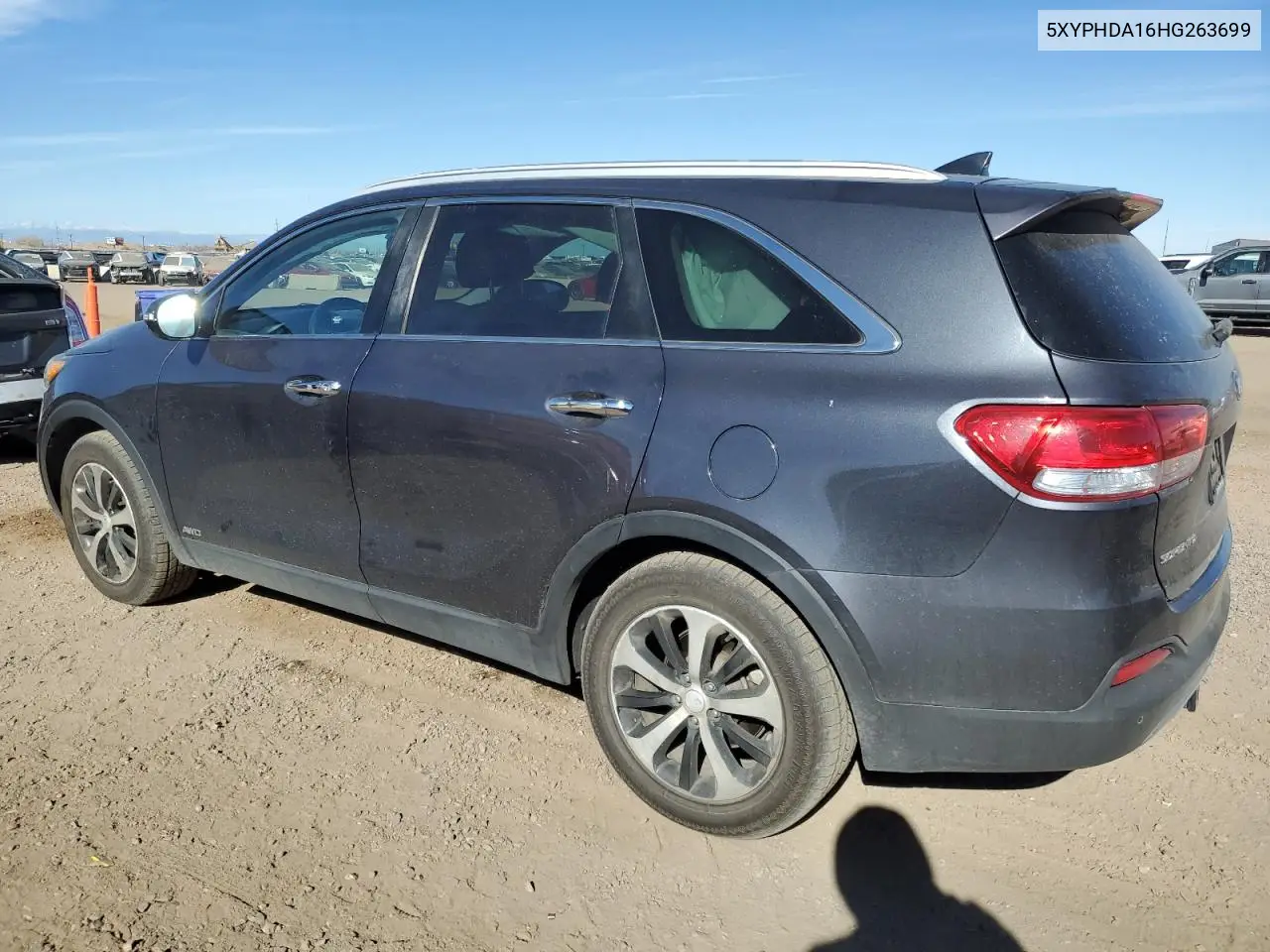 5XYPHDA16HG263699 2017 Kia Sorento Ex