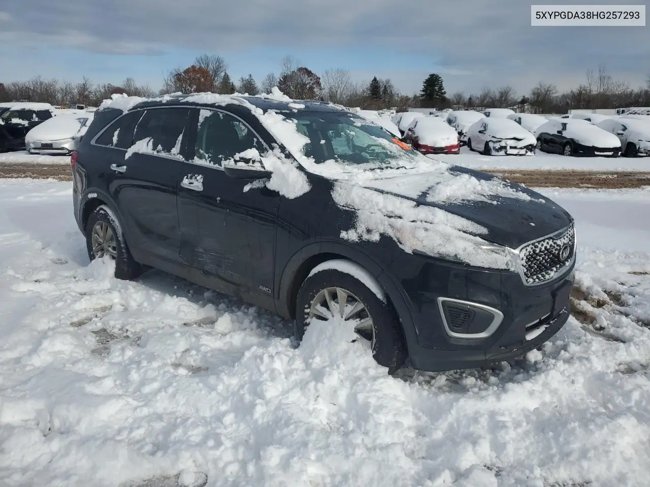 5XYPGDA38HG257293 2017 Kia Sorento Lx