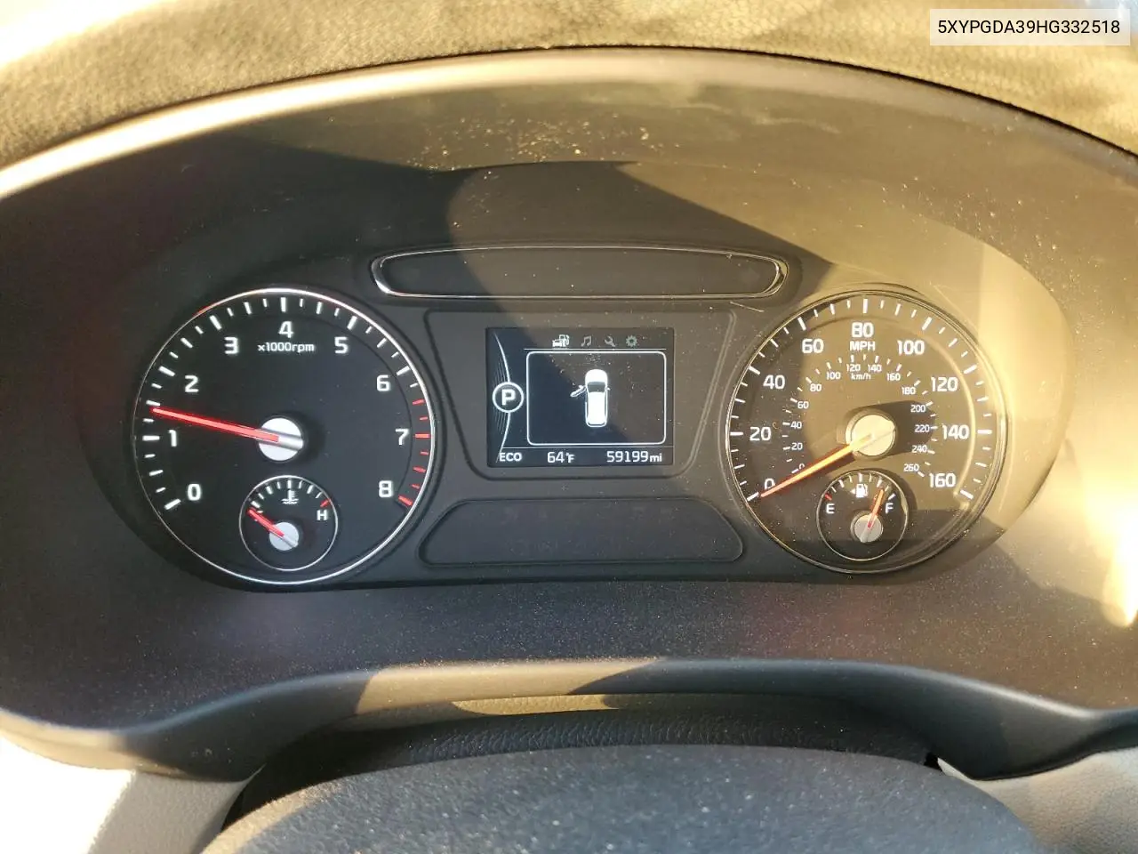 5XYPGDA39HG332518 2017 Kia Sorento Lx