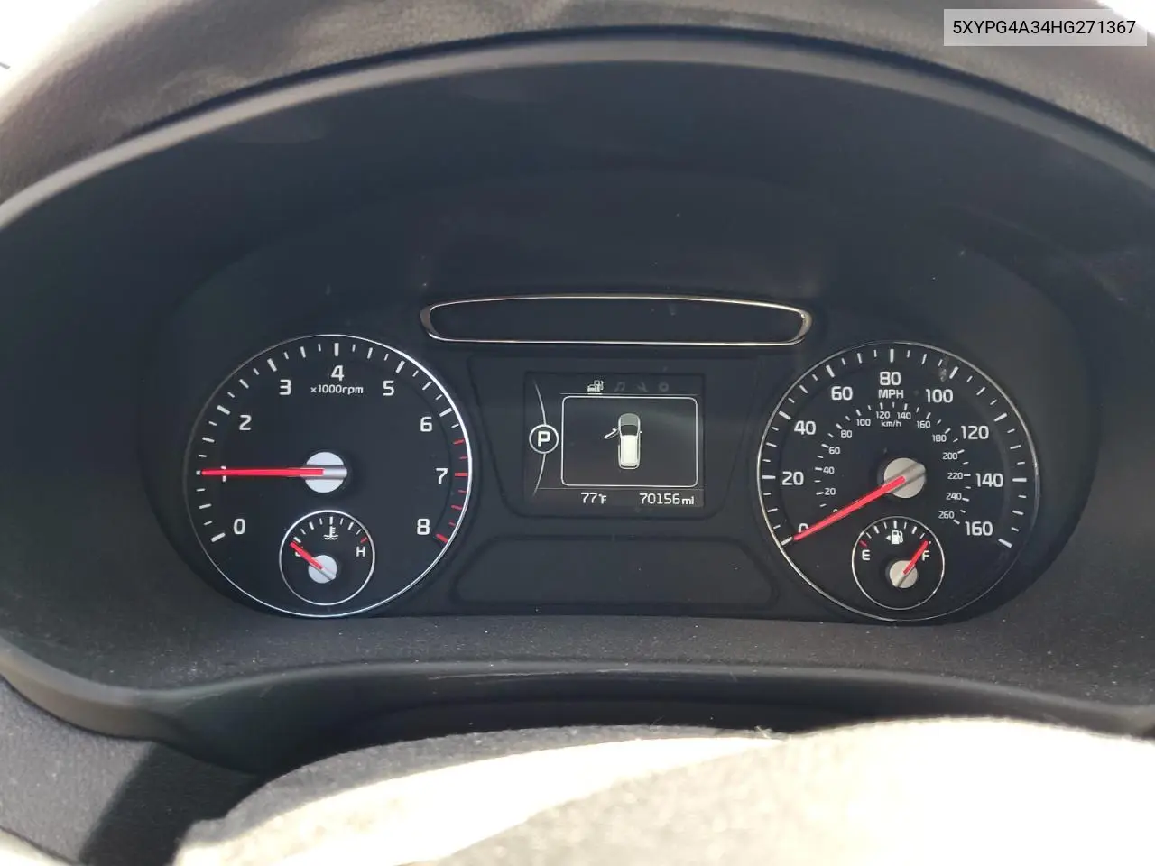 5XYPG4A34HG271367 2017 Kia Sorento Lx