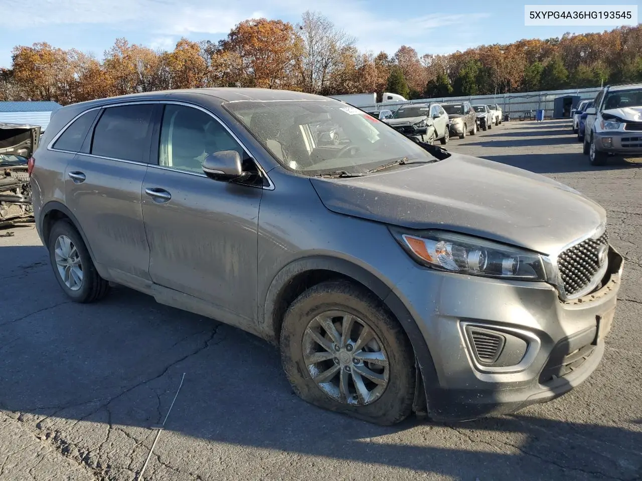 5XYPG4A36HG193545 2017 Kia Sorento Lx