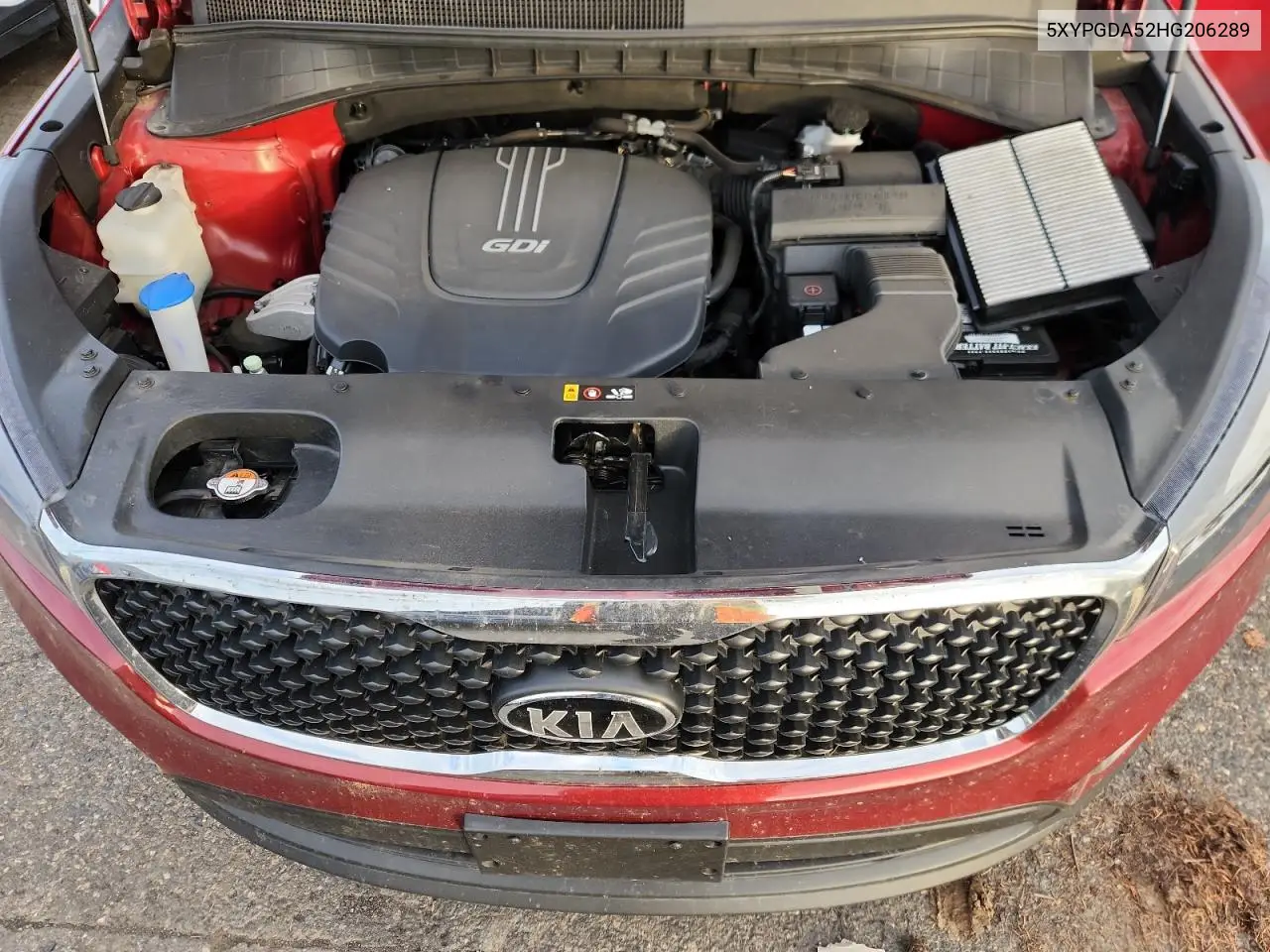 5XYPGDA52HG206289 2017 Kia Sorento Lx
