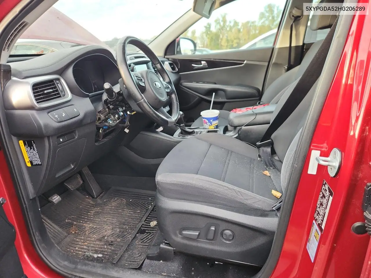 5XYPGDA52HG206289 2017 Kia Sorento Lx