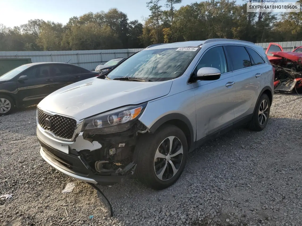 5XYPH4A18HG189606 2017 Kia Sorento Ex