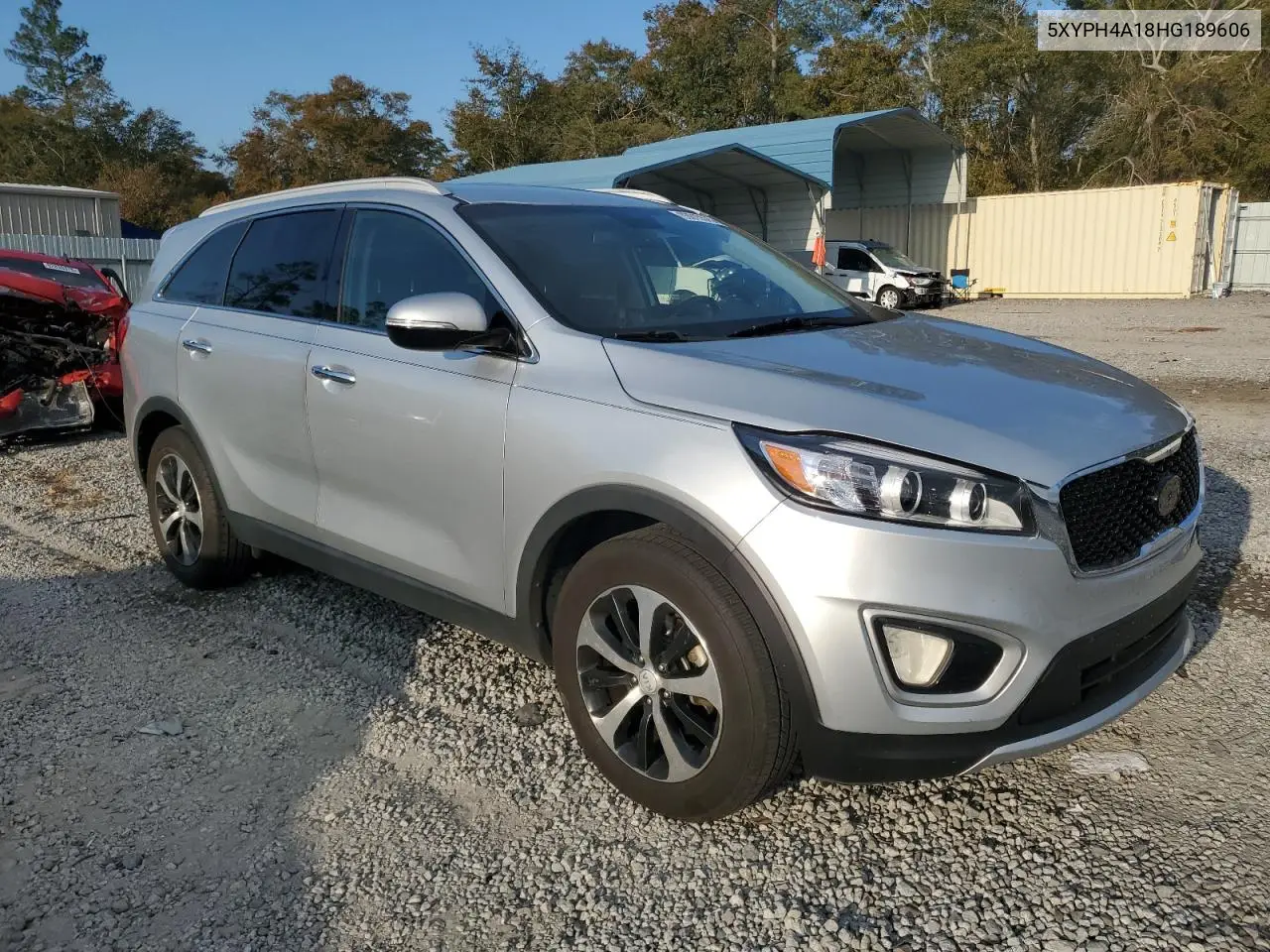5XYPH4A18HG189606 2017 Kia Sorento Ex