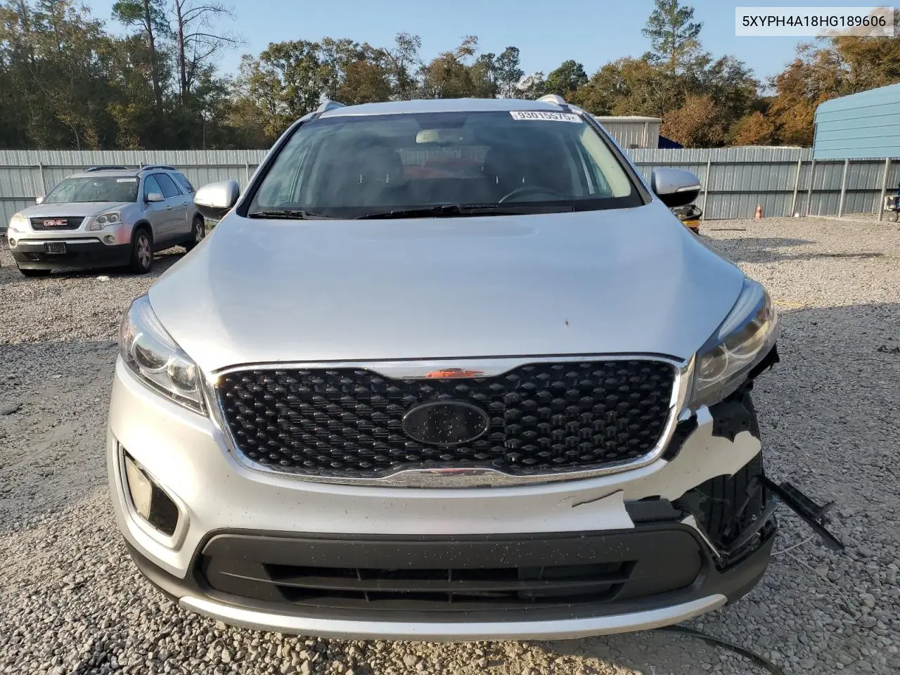 5XYPH4A18HG189606 2017 Kia Sorento Ex