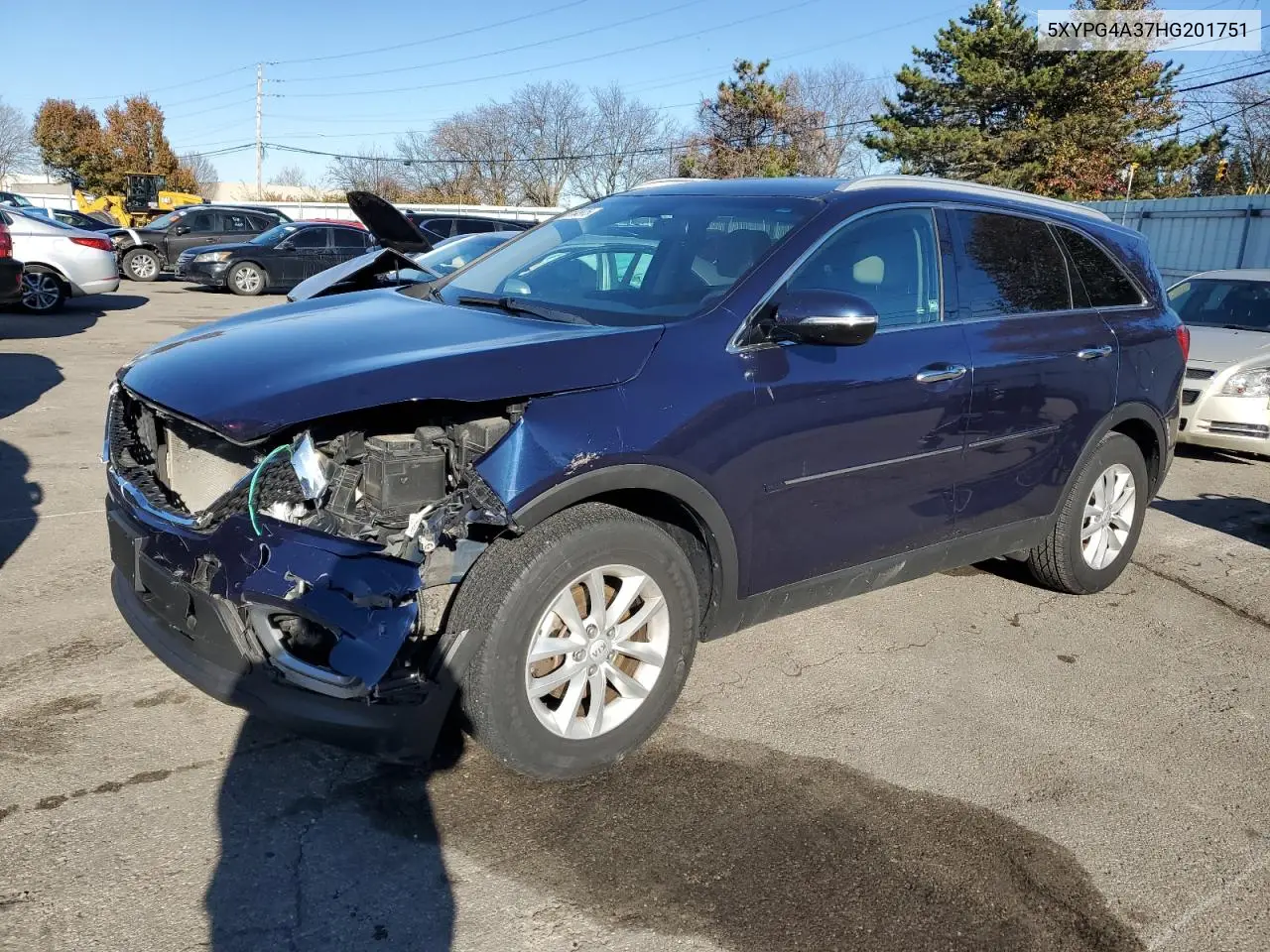 5XYPG4A37HG201751 2017 Kia Sorento Lx