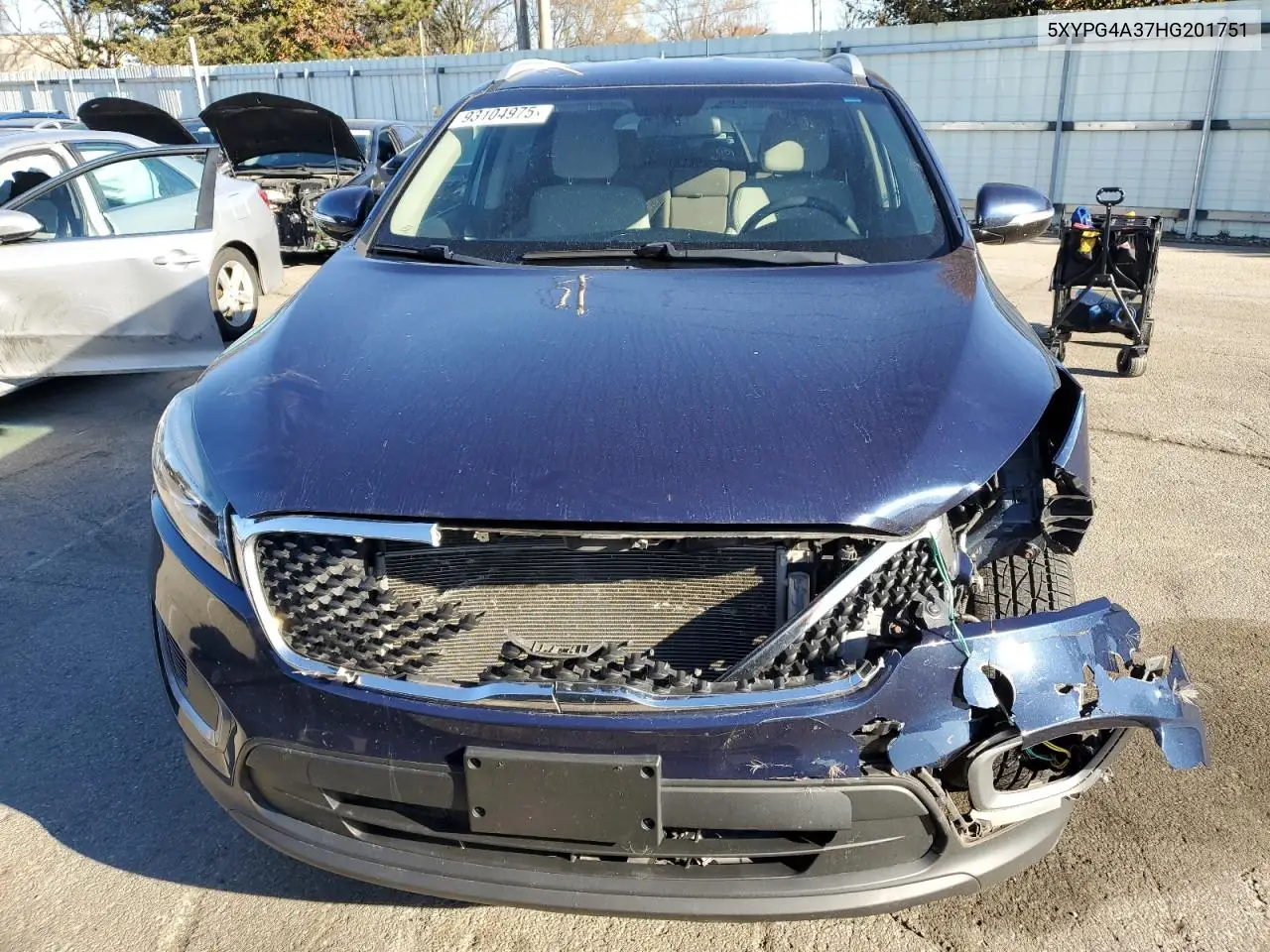 5XYPG4A37HG201751 2017 Kia Sorento Lx