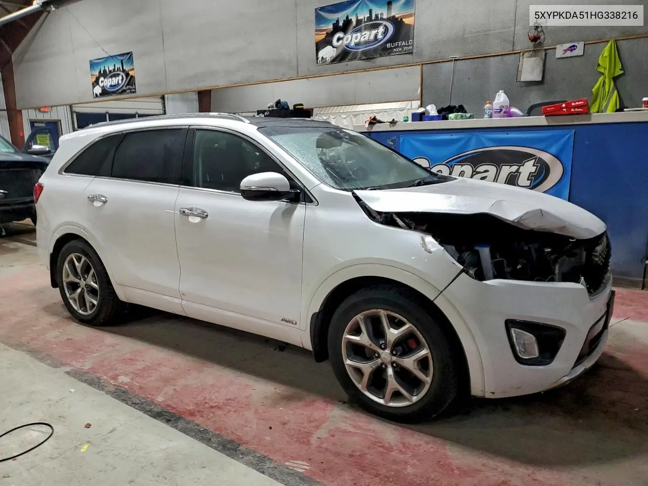 5XYPKDA51HG338216 2017 Kia Sorento Sx