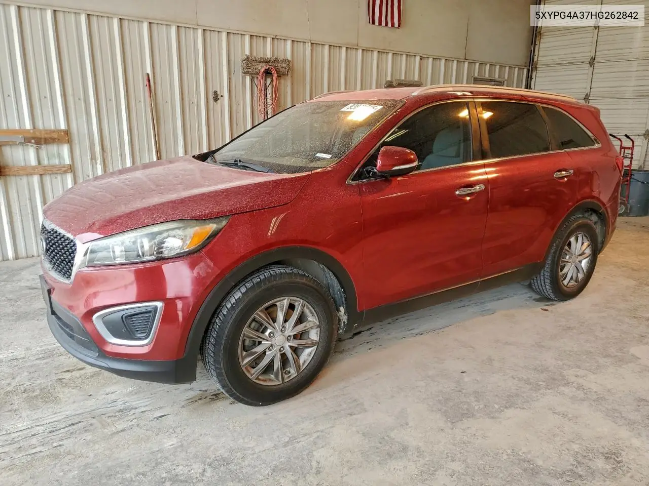5XYPG4A37HG262842 2017 Kia Sorento Lx
