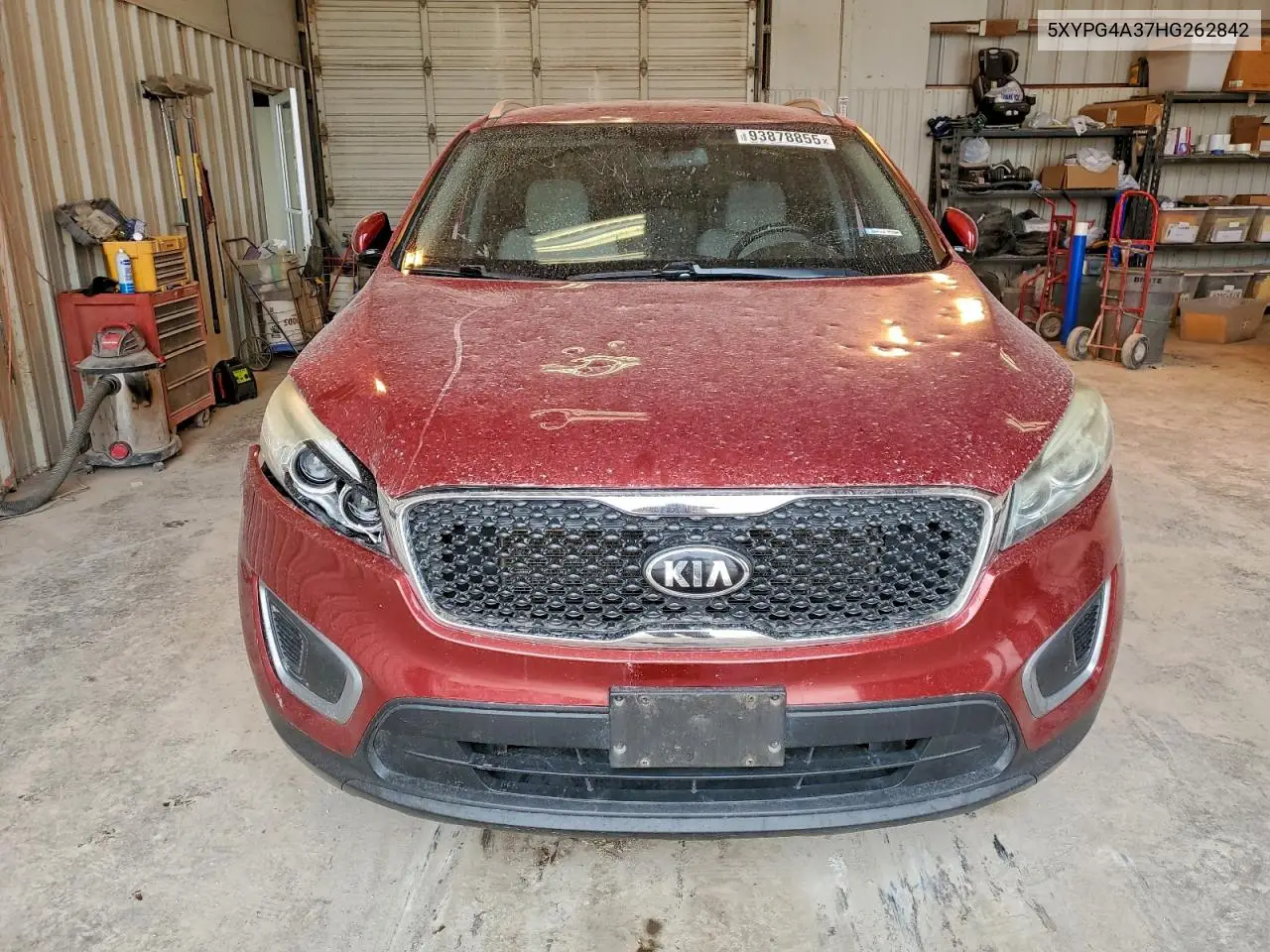 5XYPG4A37HG262842 2017 Kia Sorento Lx