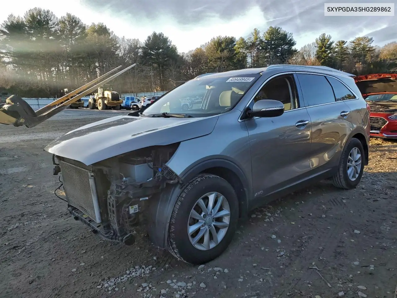 5XYPGDA35HG289862 2017 Kia Sorento Lx