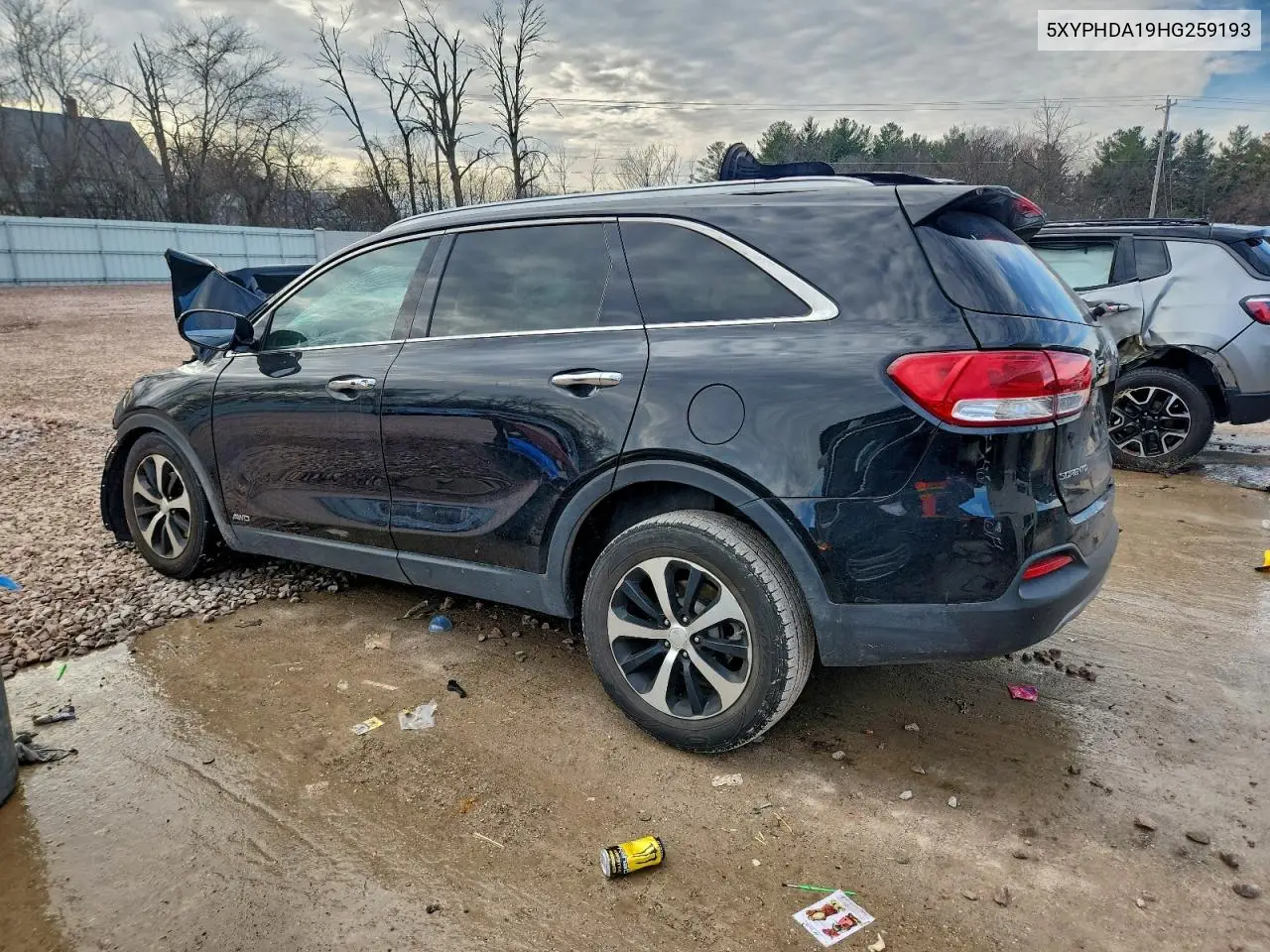 5XYPHDA19HG259193 2017 Kia Sorento Ex