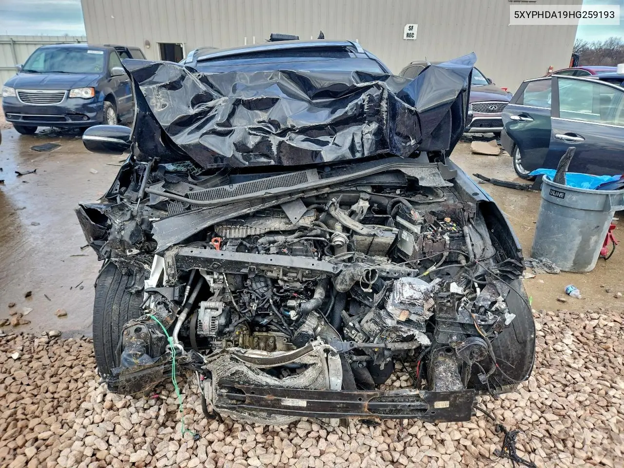 5XYPHDA19HG259193 2017 Kia Sorento Ex