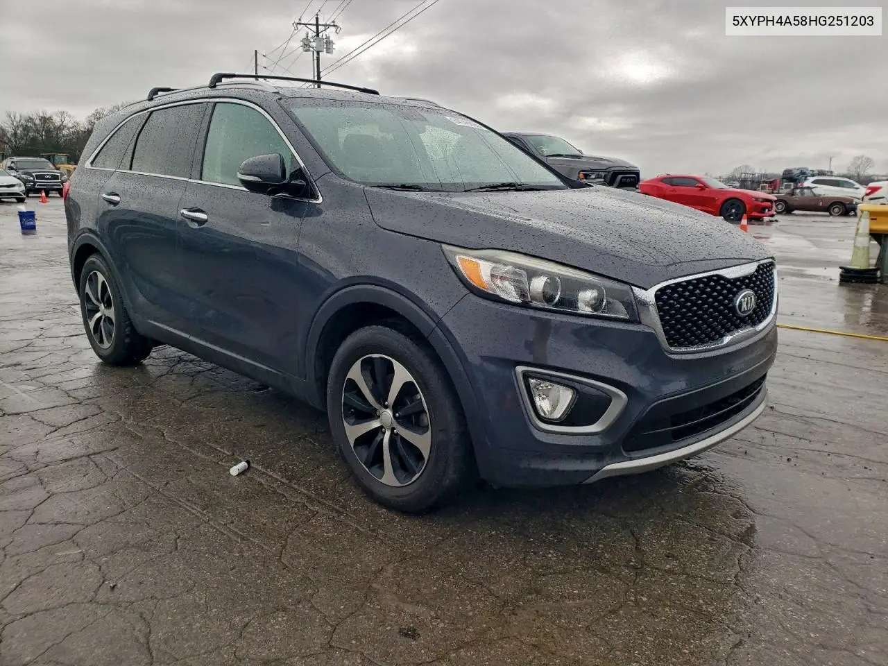 5XYPH4A58HG251203 2017 Kia Sorento Ex
