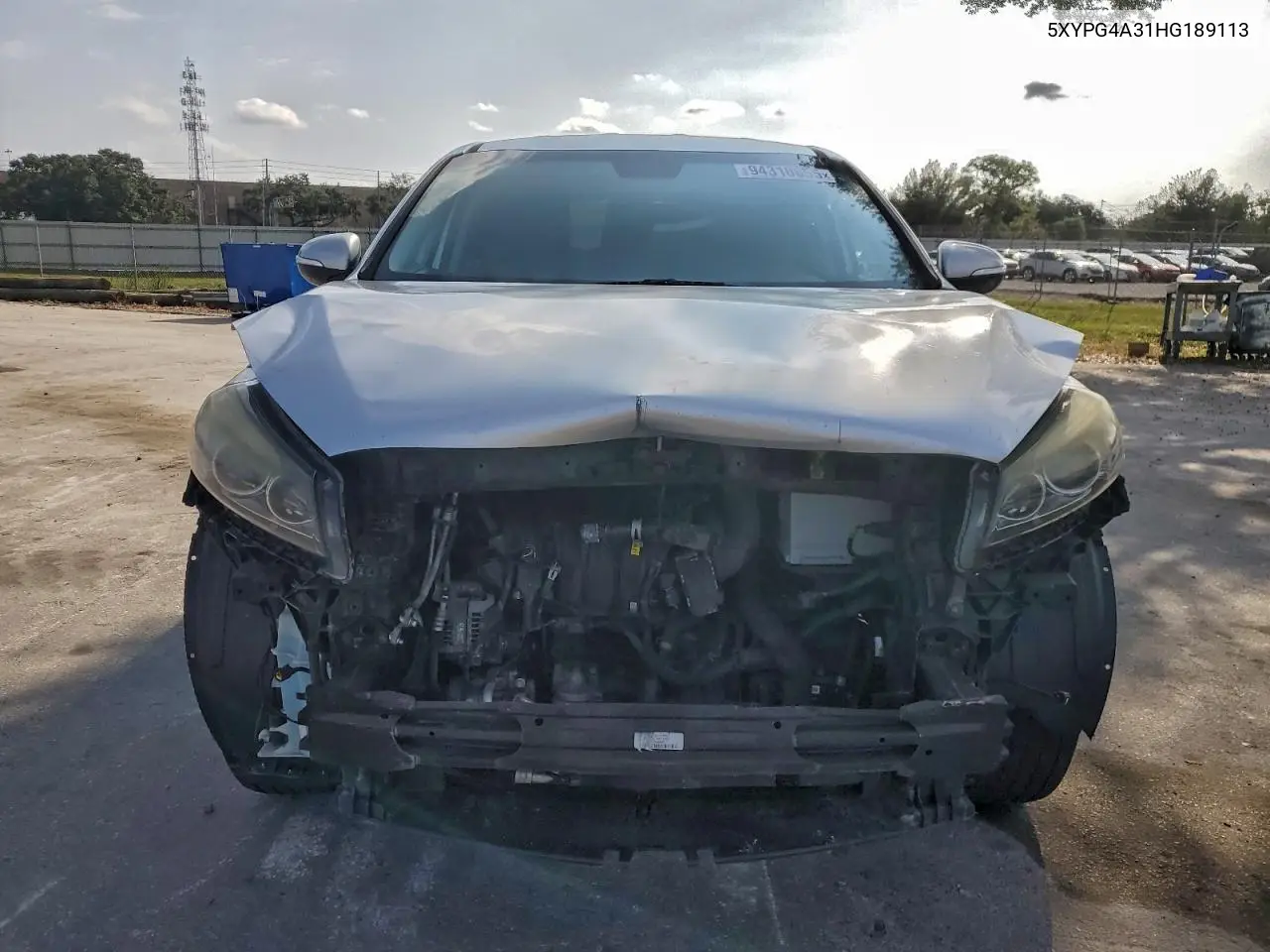5XYPG4A31HG189113 2017 Kia Sorento Lx