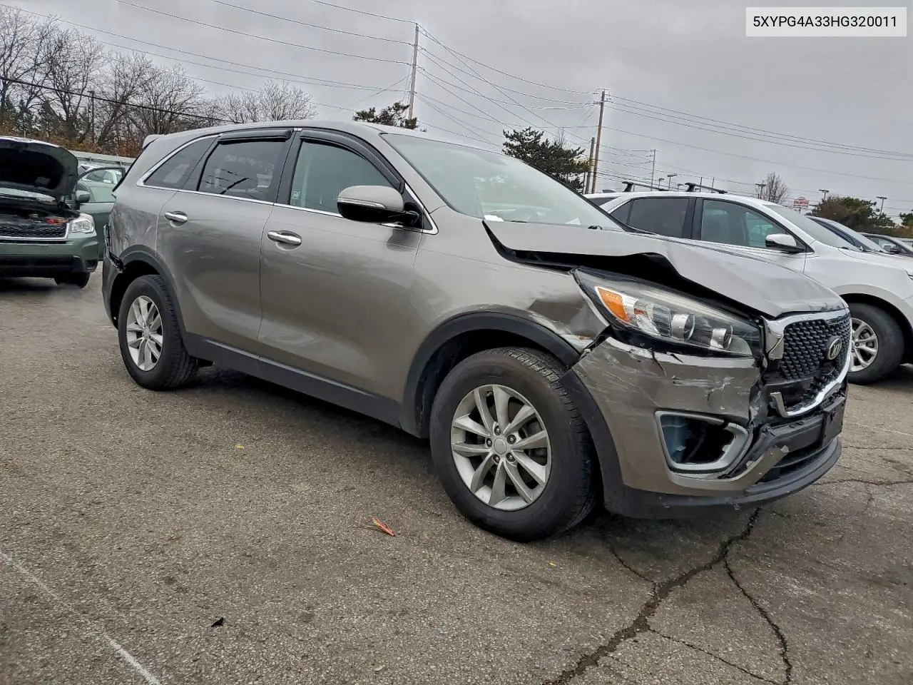 5XYPG4A33HG320011 2017 Kia Sorento Lx
