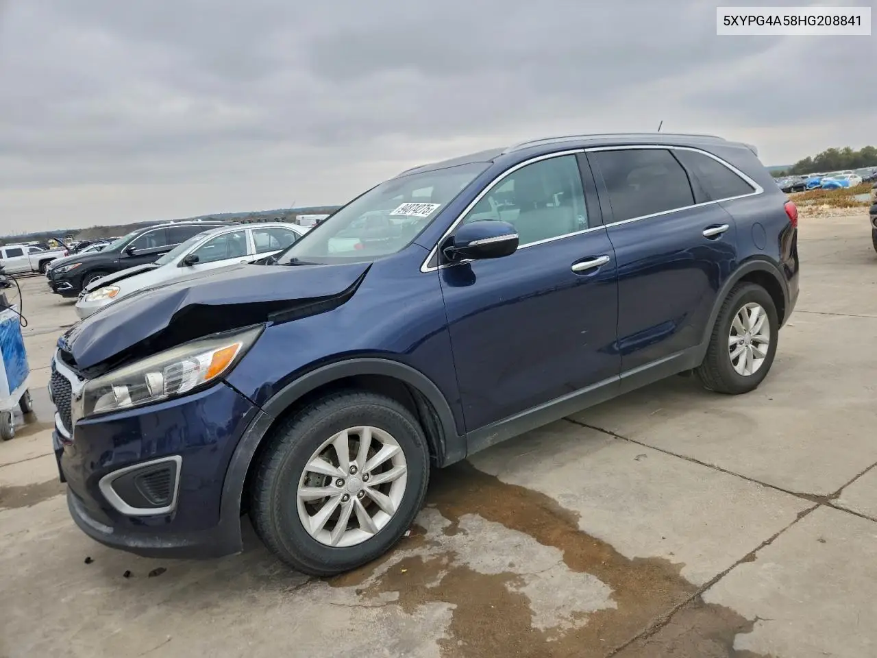 5XYPG4A58HG208841 2017 Kia Sorento Lx