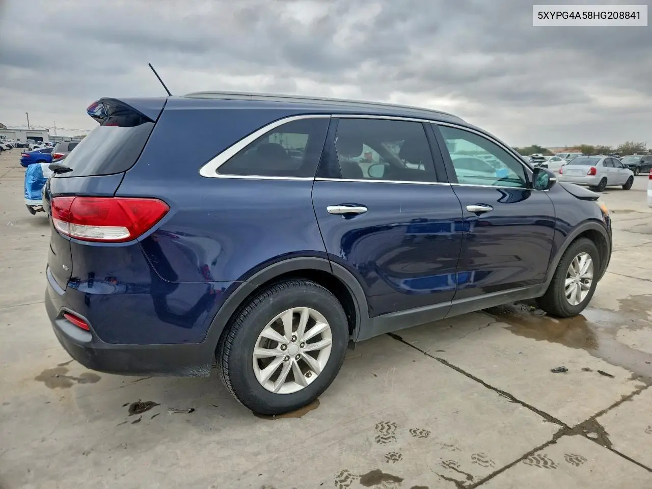 5XYPG4A58HG208841 2017 Kia Sorento Lx