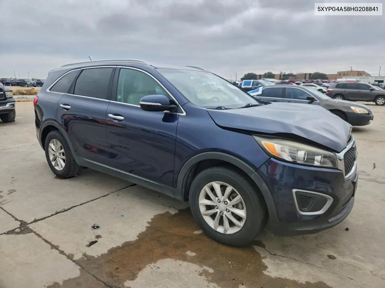 5XYPG4A58HG208841 2017 Kia Sorento Lx
