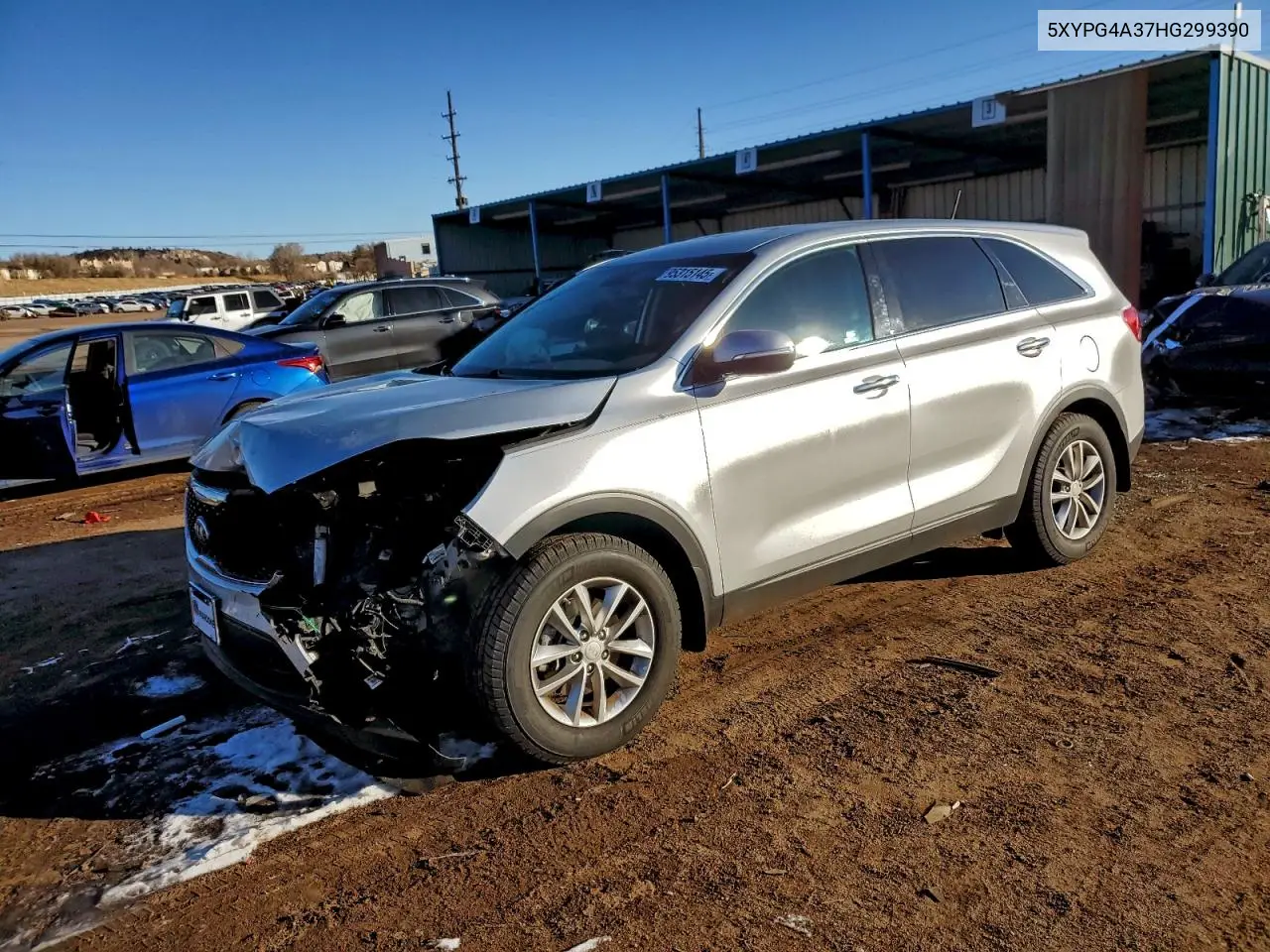 5XYPG4A37HG299390 2017 Kia Sorento Lx