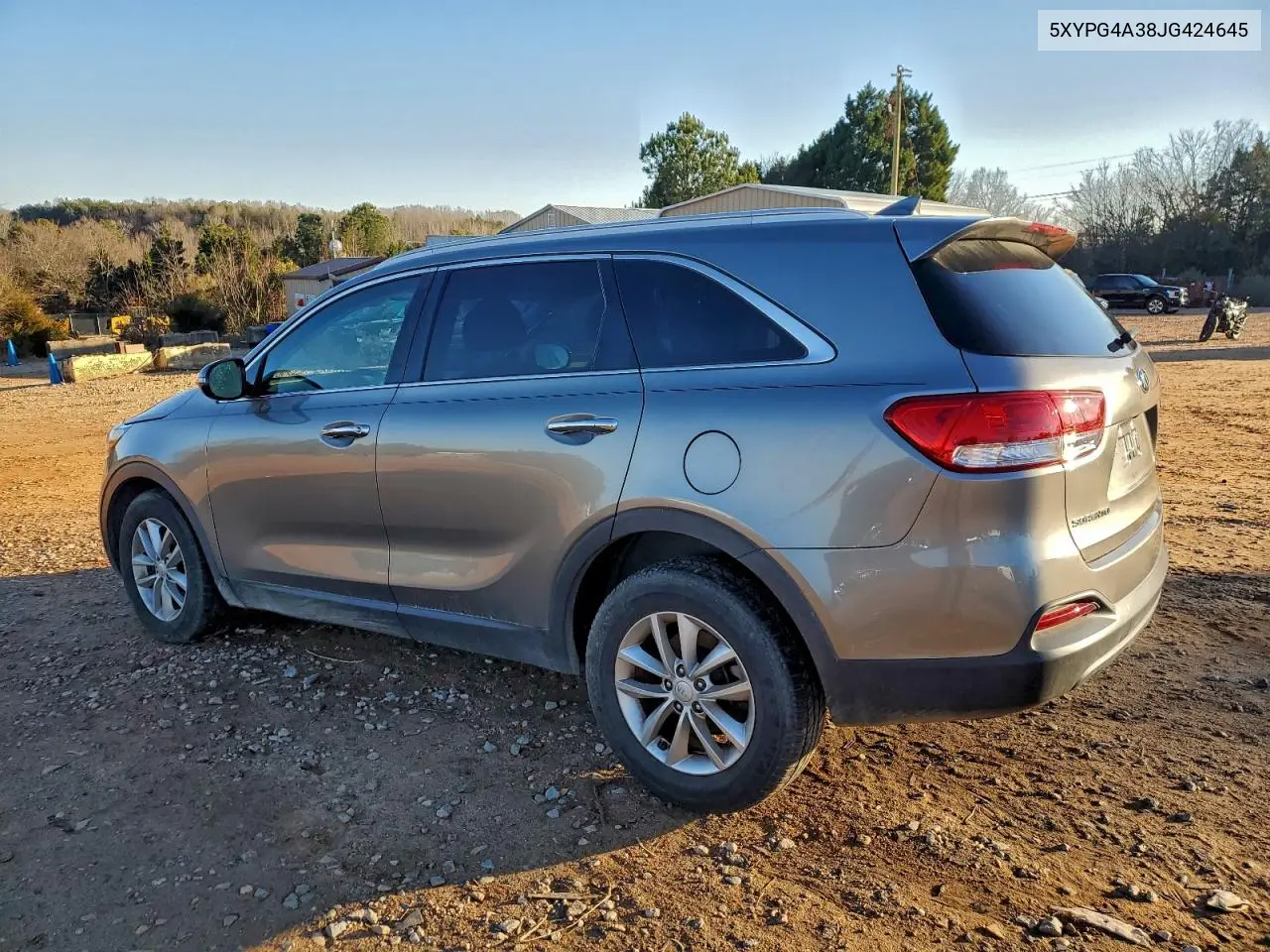 5XYPG4A38JG424645 2018 Kia Sorento Lx