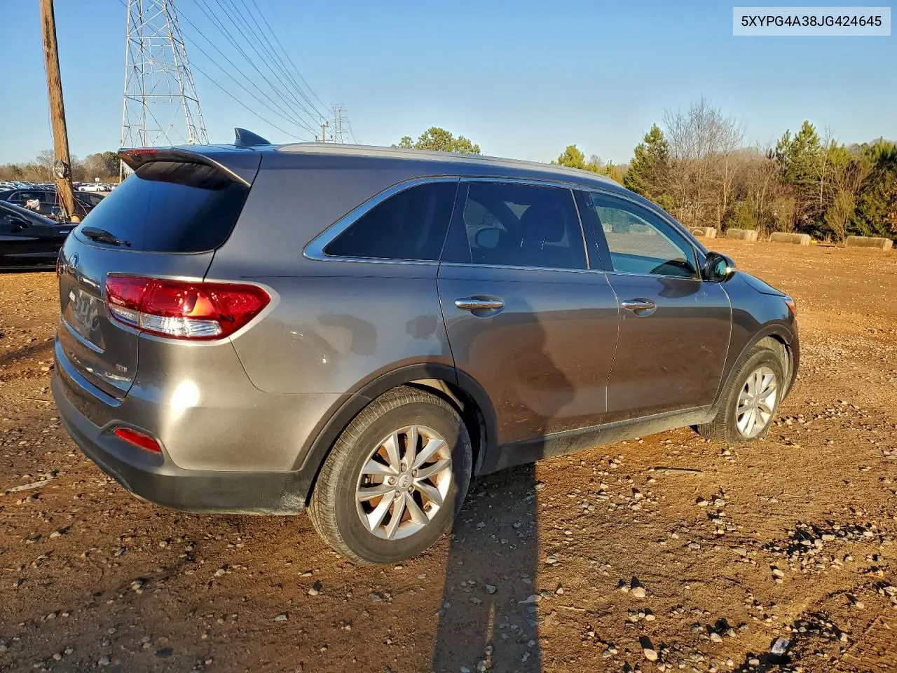 5XYPG4A38JG424645 2018 Kia Sorento Lx