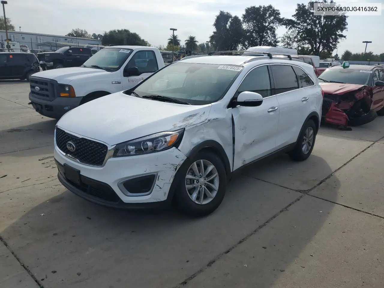 5XYPG4A30JG416362 2018 Kia Sorento Lx