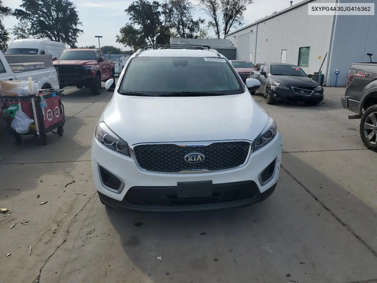 5XYPG4A30JG416362 2018 Kia Sorento Lx