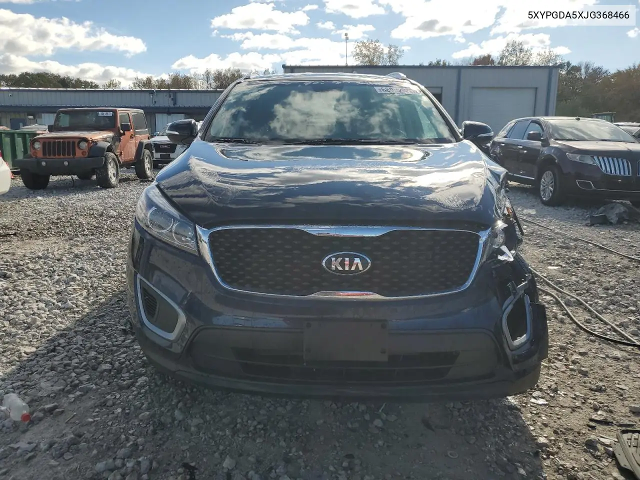 5XYPGDA5XJG368466 2018 Kia Sorento Lx