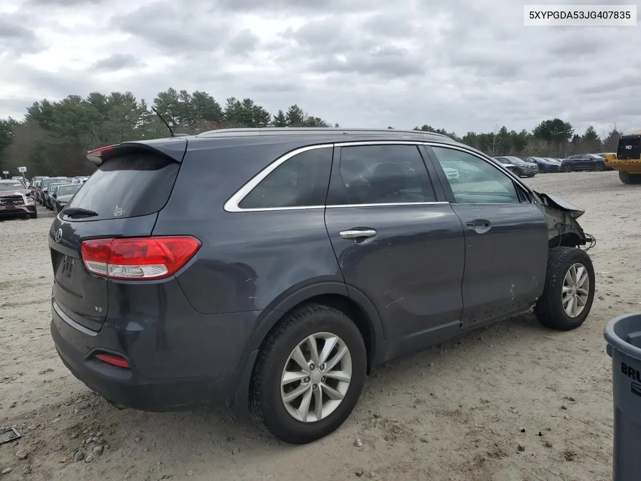 5XYPGDA53JG407835 2018 Kia Sorento Lx
