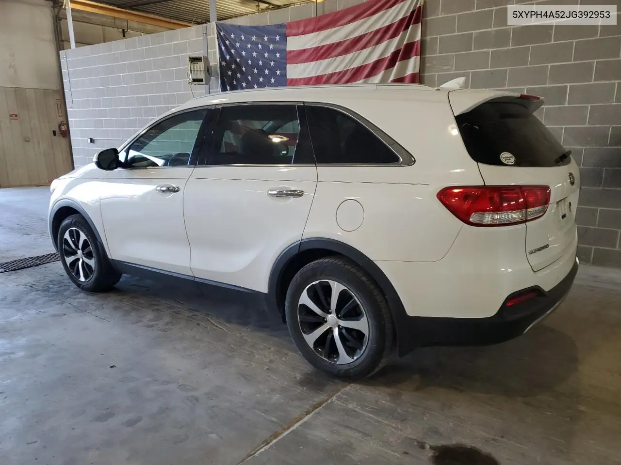 5XYPH4A52JG392953 2018 Kia Sorento Ex