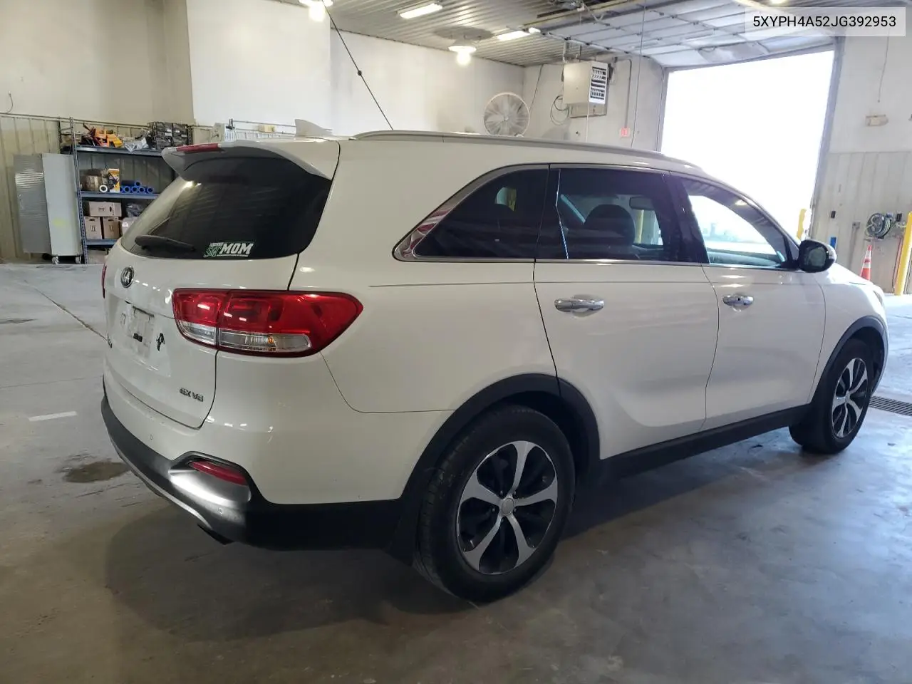 5XYPH4A52JG392953 2018 Kia Sorento Ex