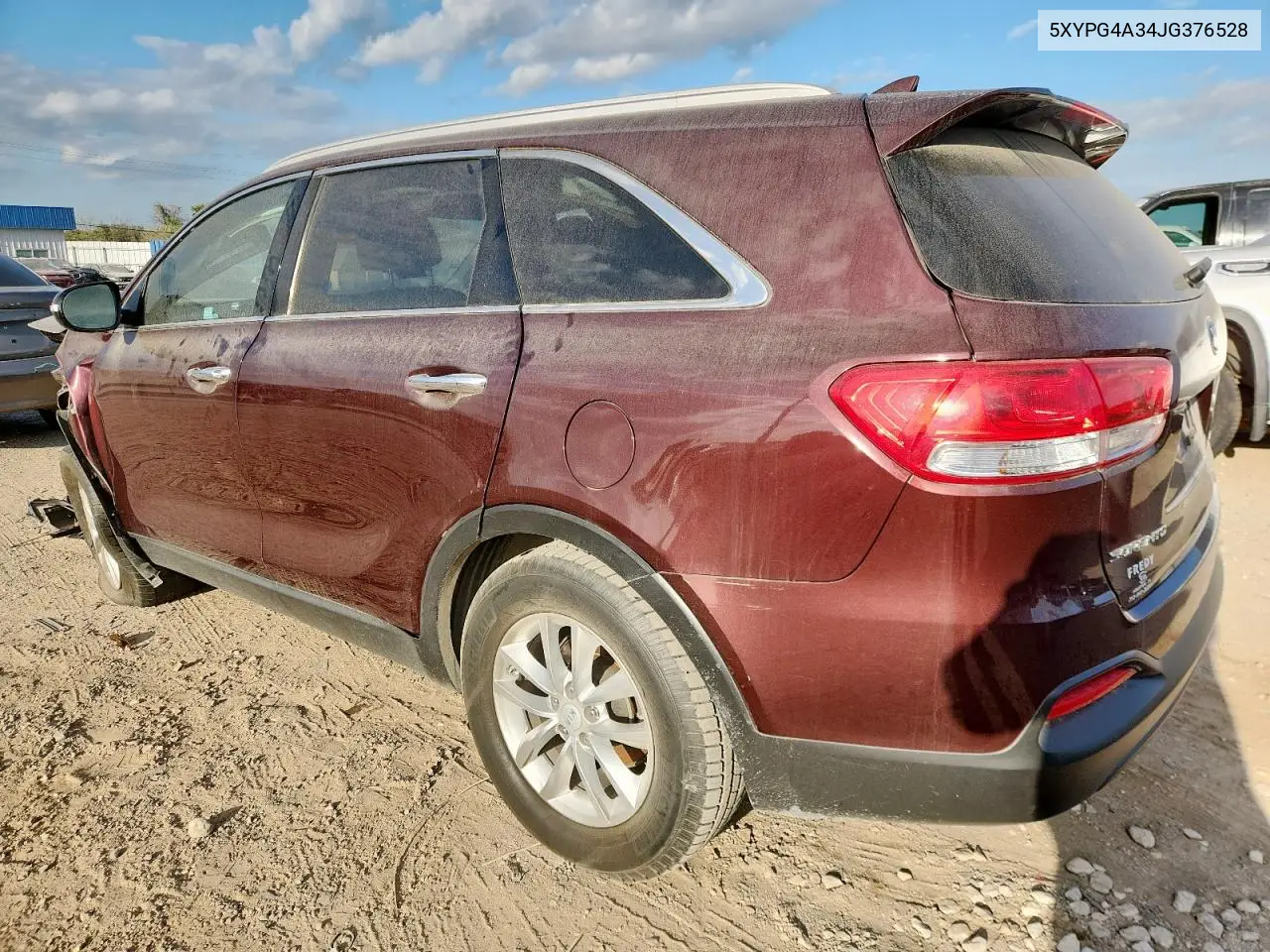 5XYPG4A34JG376528 2018 Kia Sorento Lx