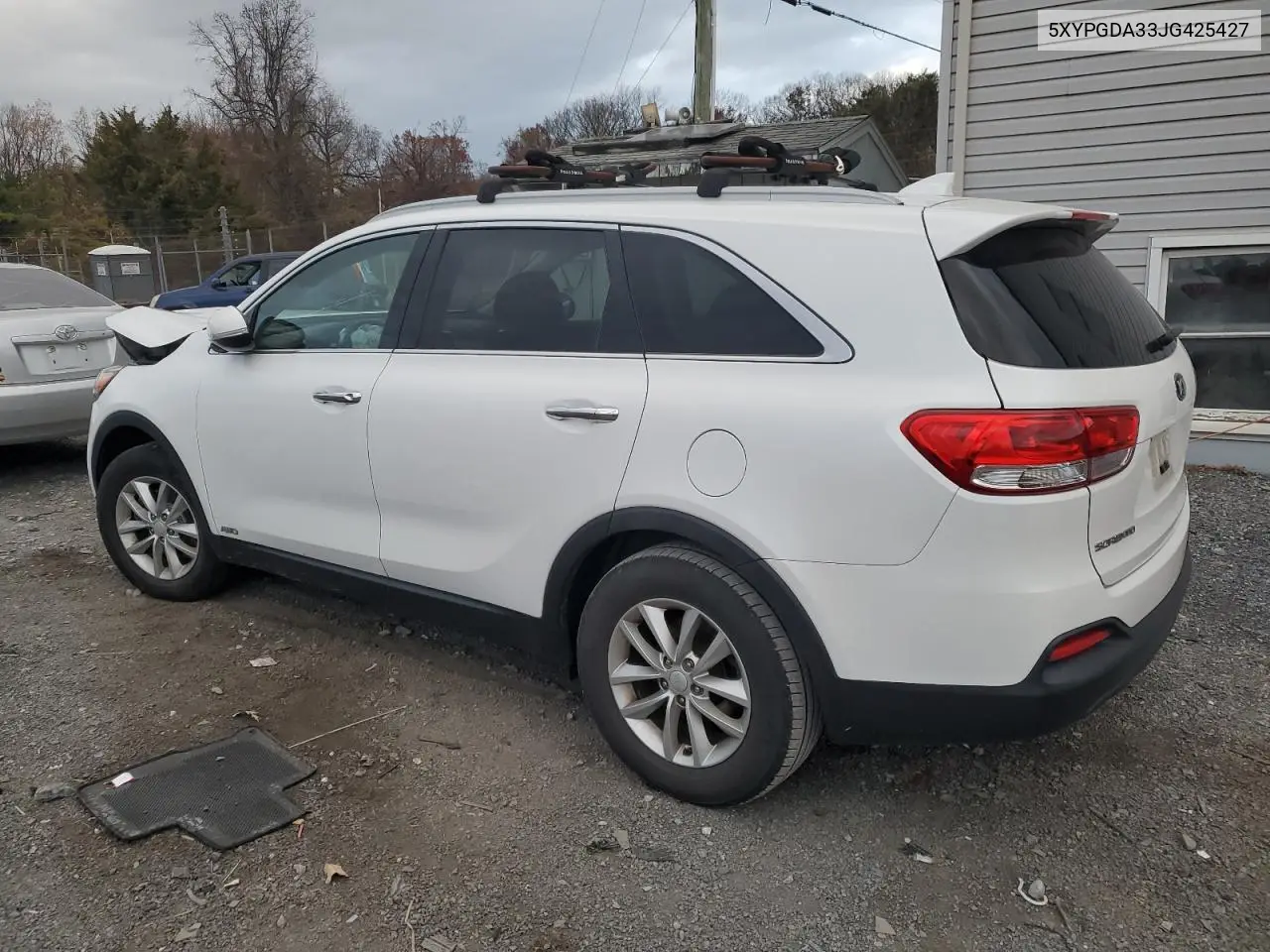 5XYPGDA33JG425427 2018 Kia Sorento Lx